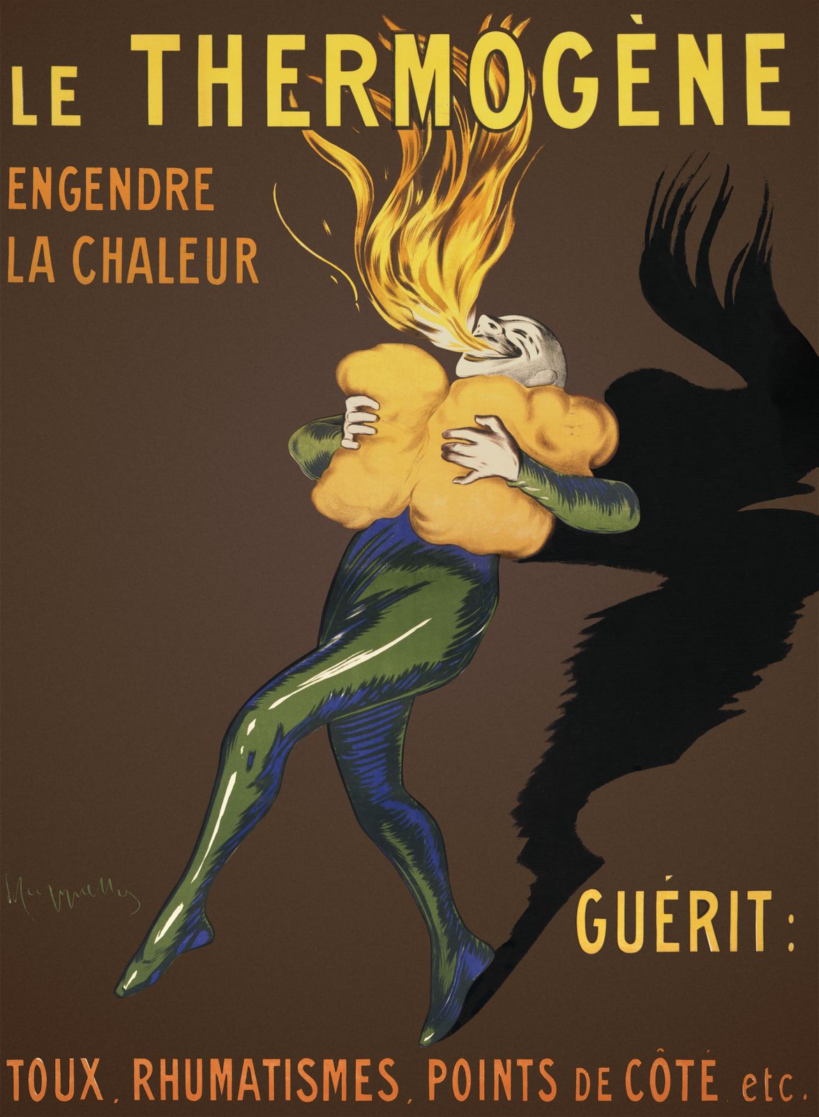 Vintage Thermogene Poster Wall Art
