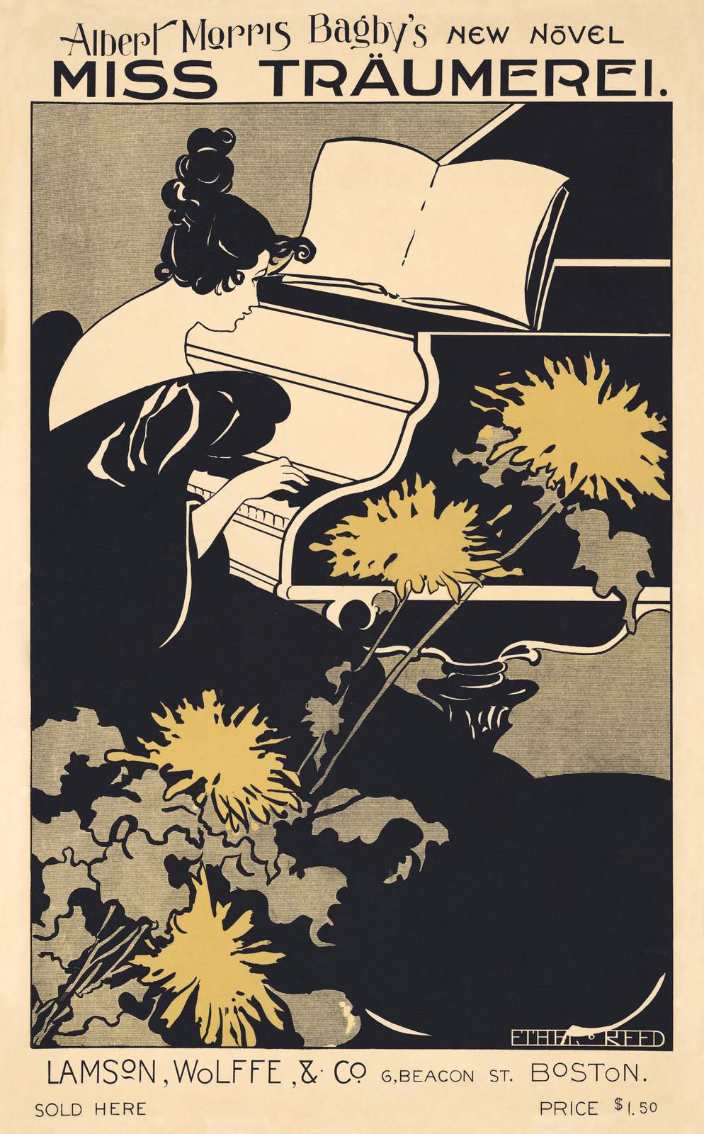 Art Nouveau Piano & Music Wall Art