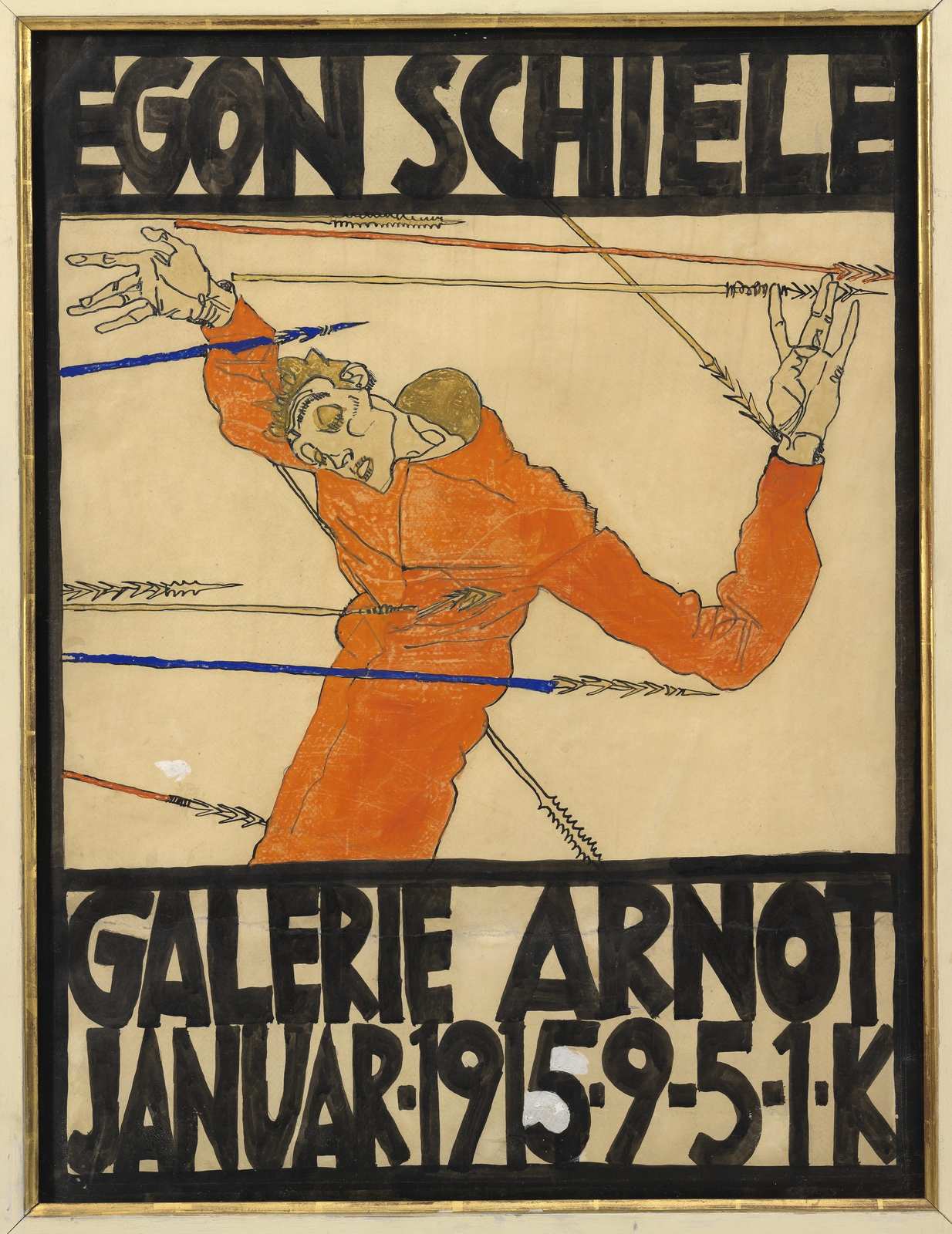 Egon Schiele "The Martyr" Wall Art