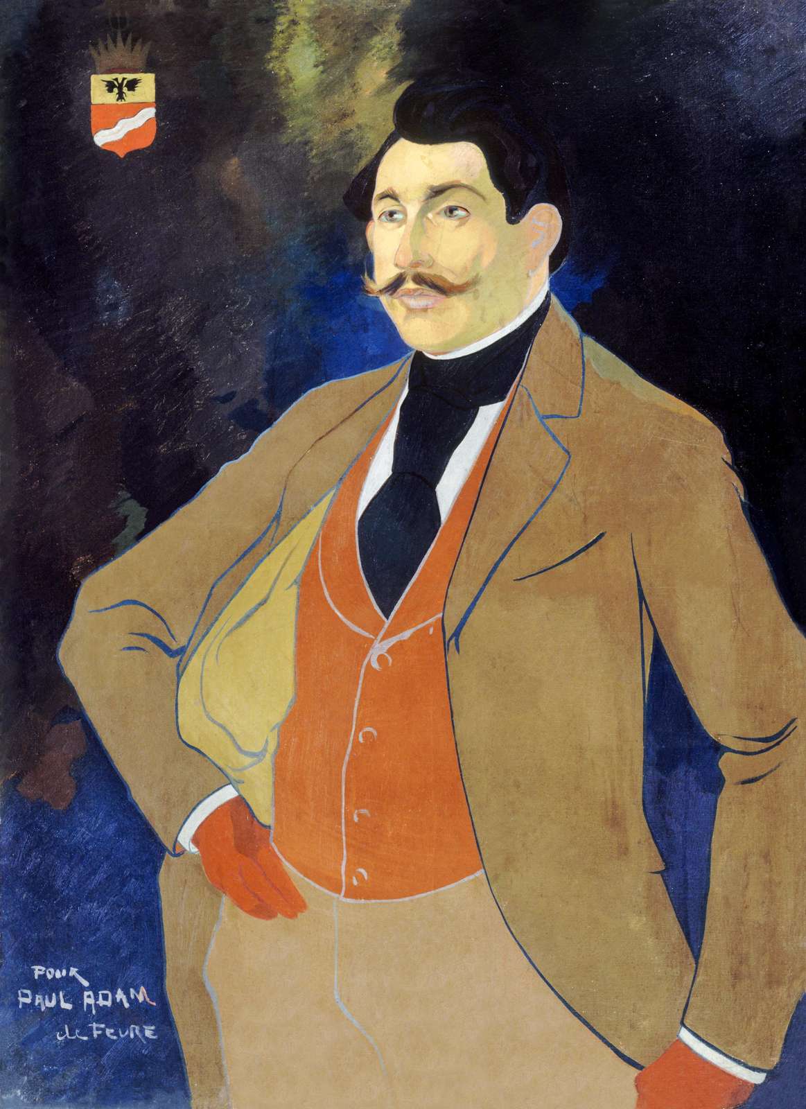 Gauguin Portrait of Paul Adam Wall Art