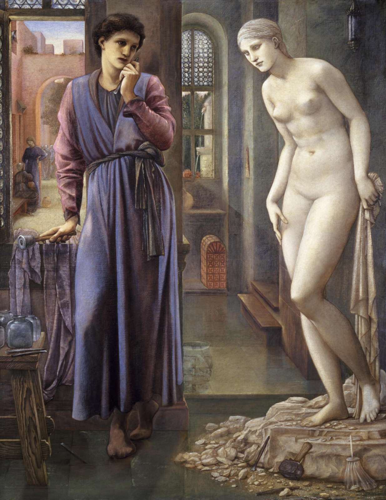 Pygmalion & Galatea Mythological Wall Art