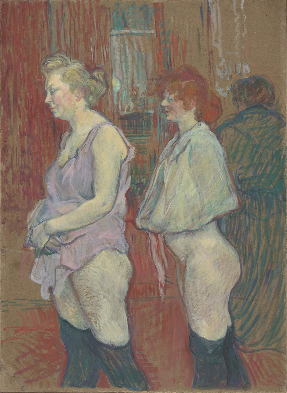 Art Nouveau Figures Wall Art