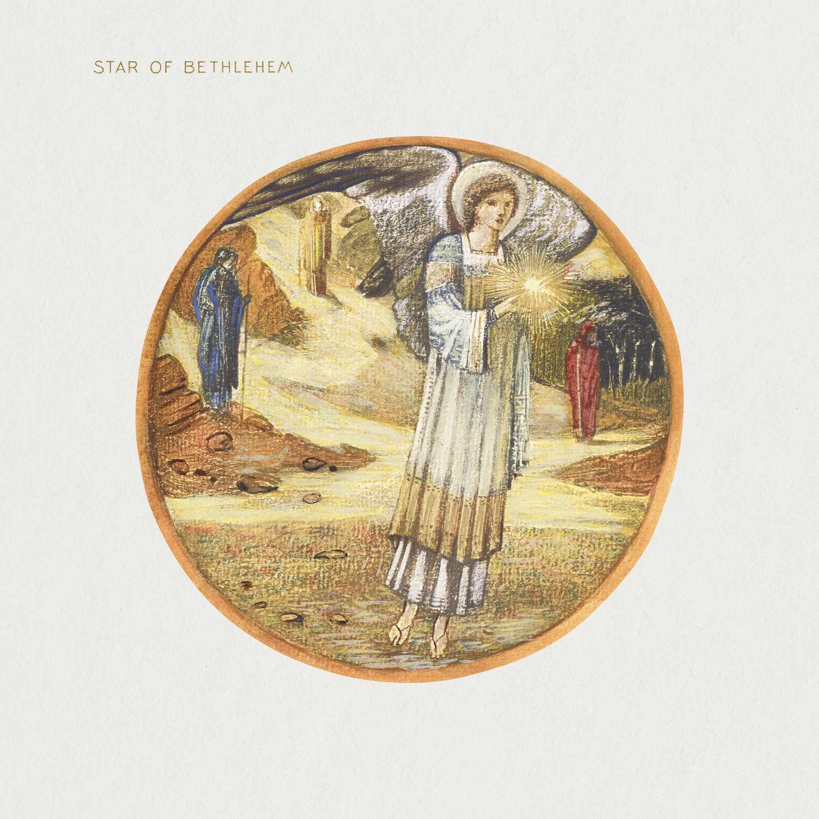 Star of Bethlehem Angel Artwork Wall Art