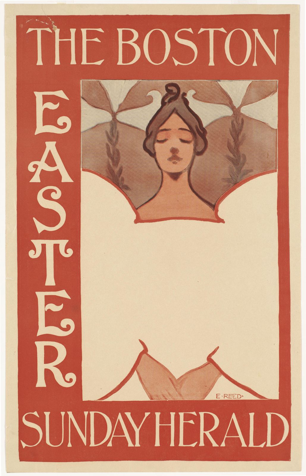 Vintage Easter Herald Art Wall Art