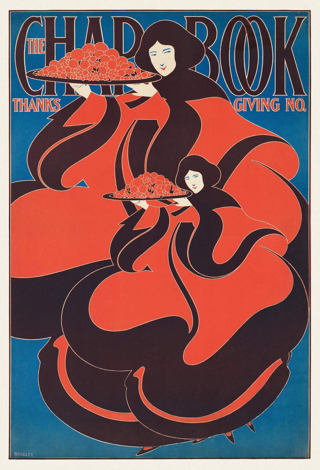 Vintage Art Nouveau 'Chad Book' Wall Art