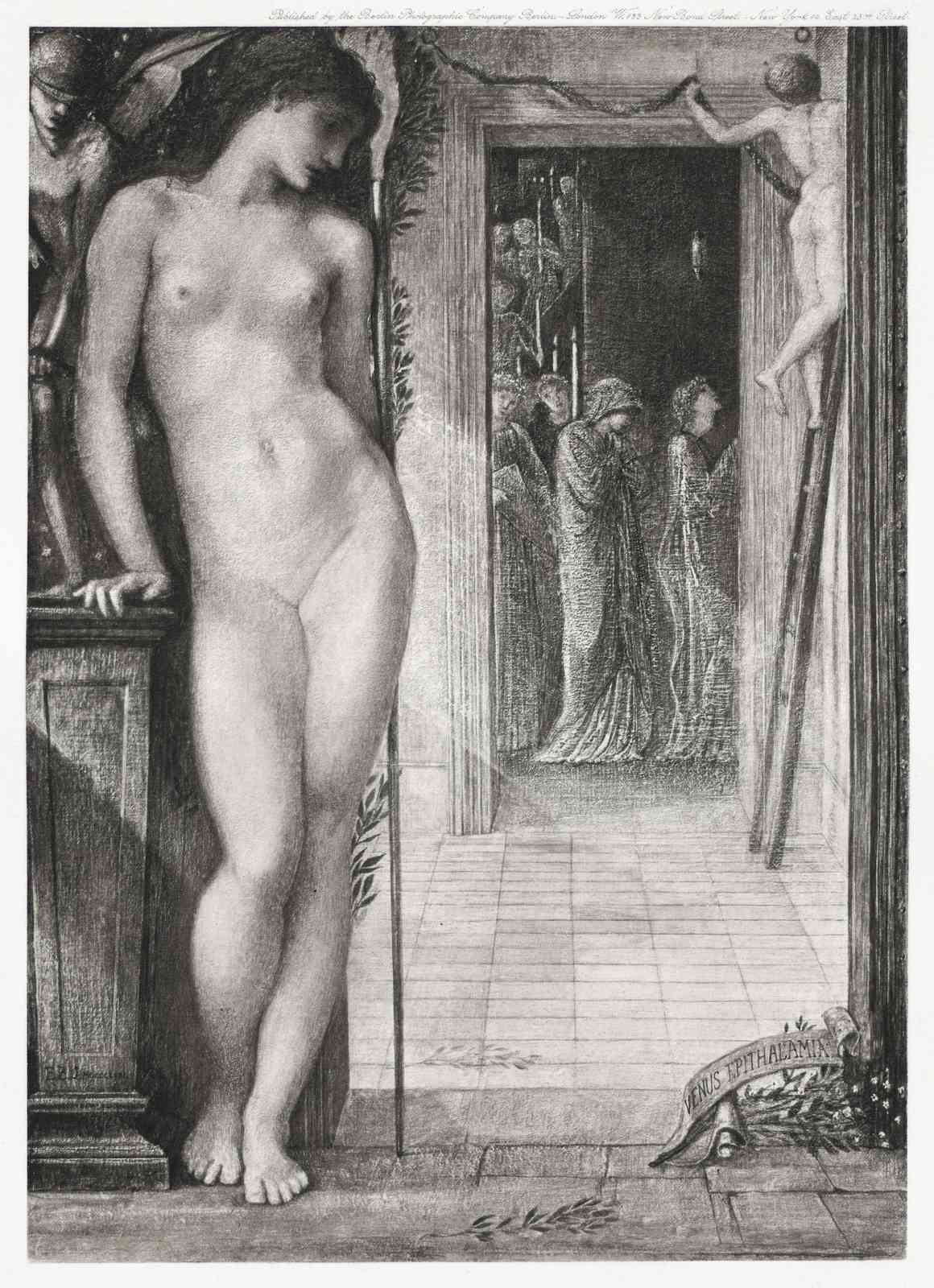 Venus Epithalamia Wall Art - Classical Nude Art