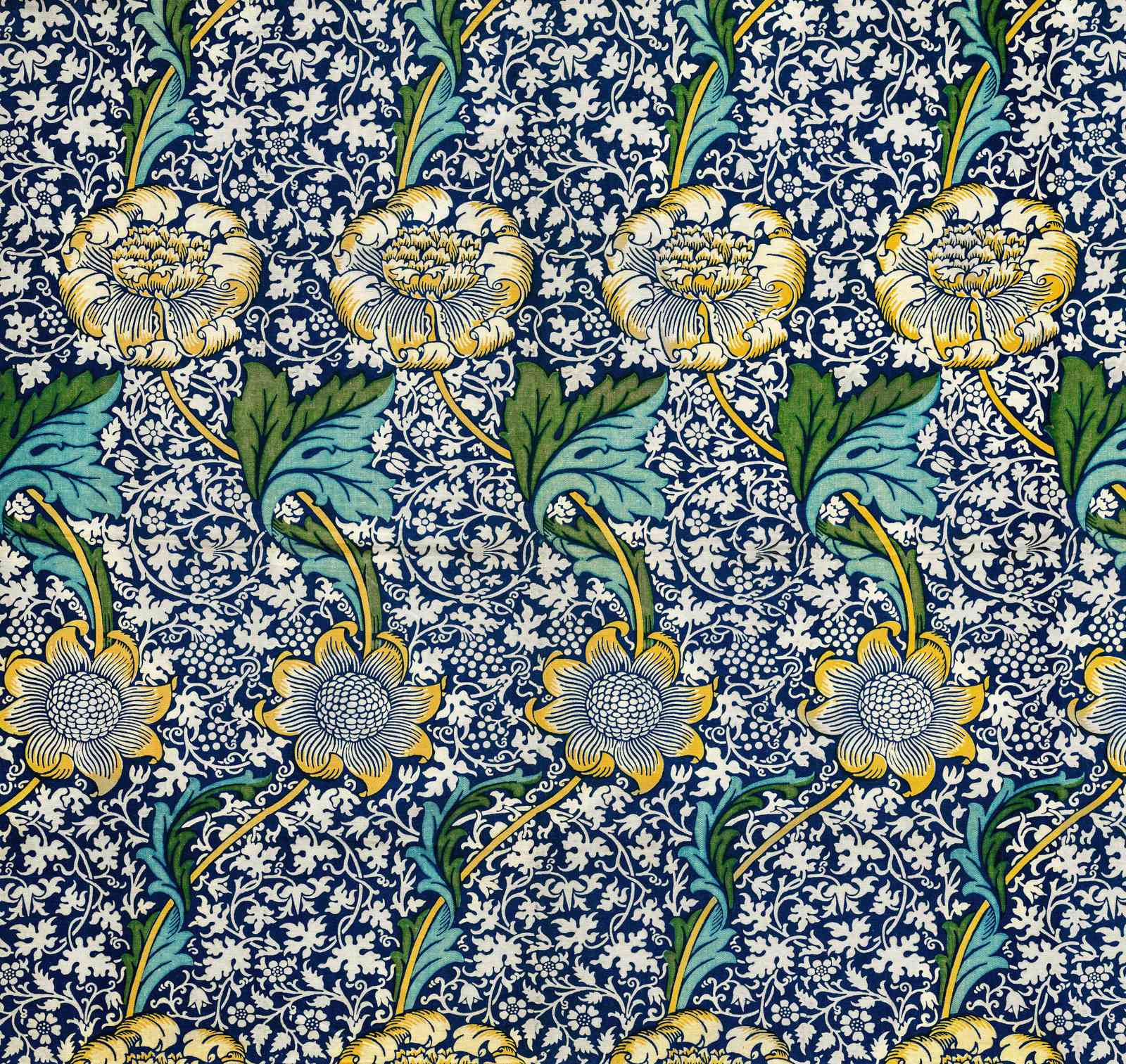 Vintage Floral Meadow Wall Art