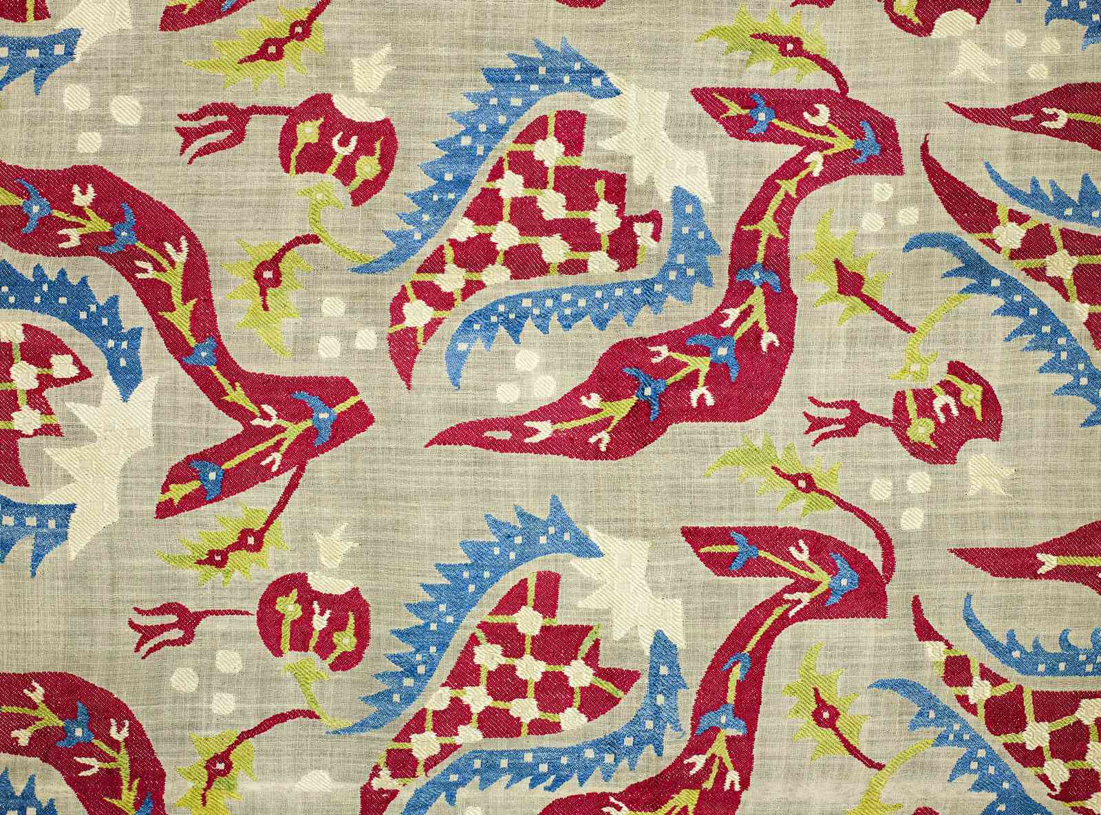 Antique Persian Dragon Wall Art