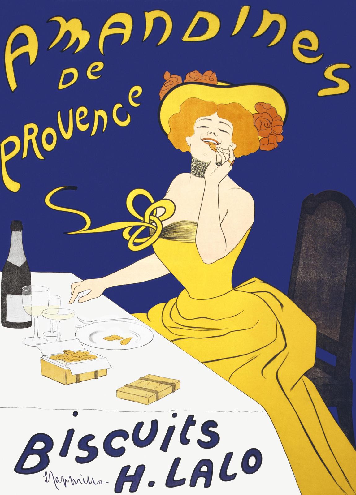 Vintage Amandines Biscuits Wall Art