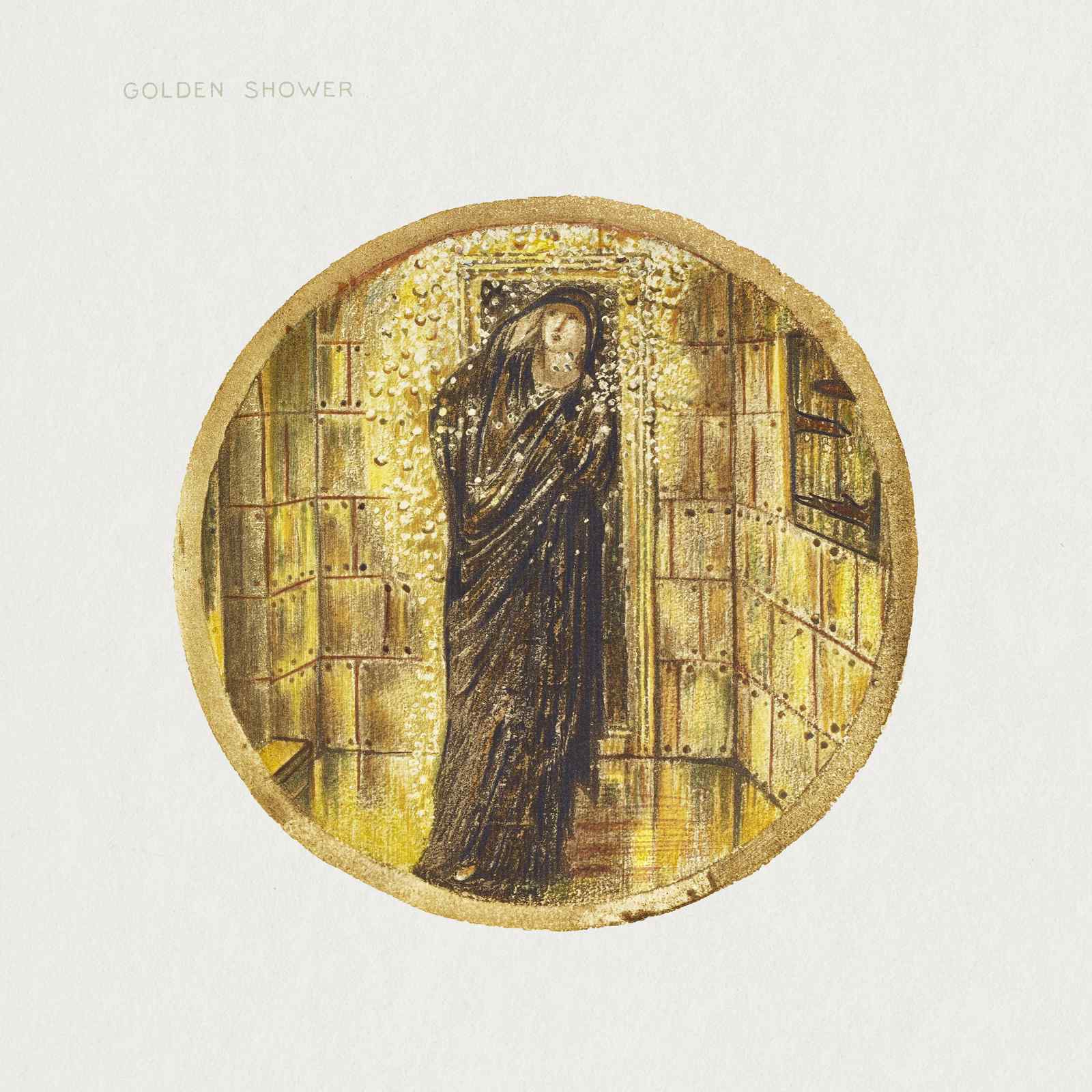 Mystic Golden Shower Wall Art Wall Art