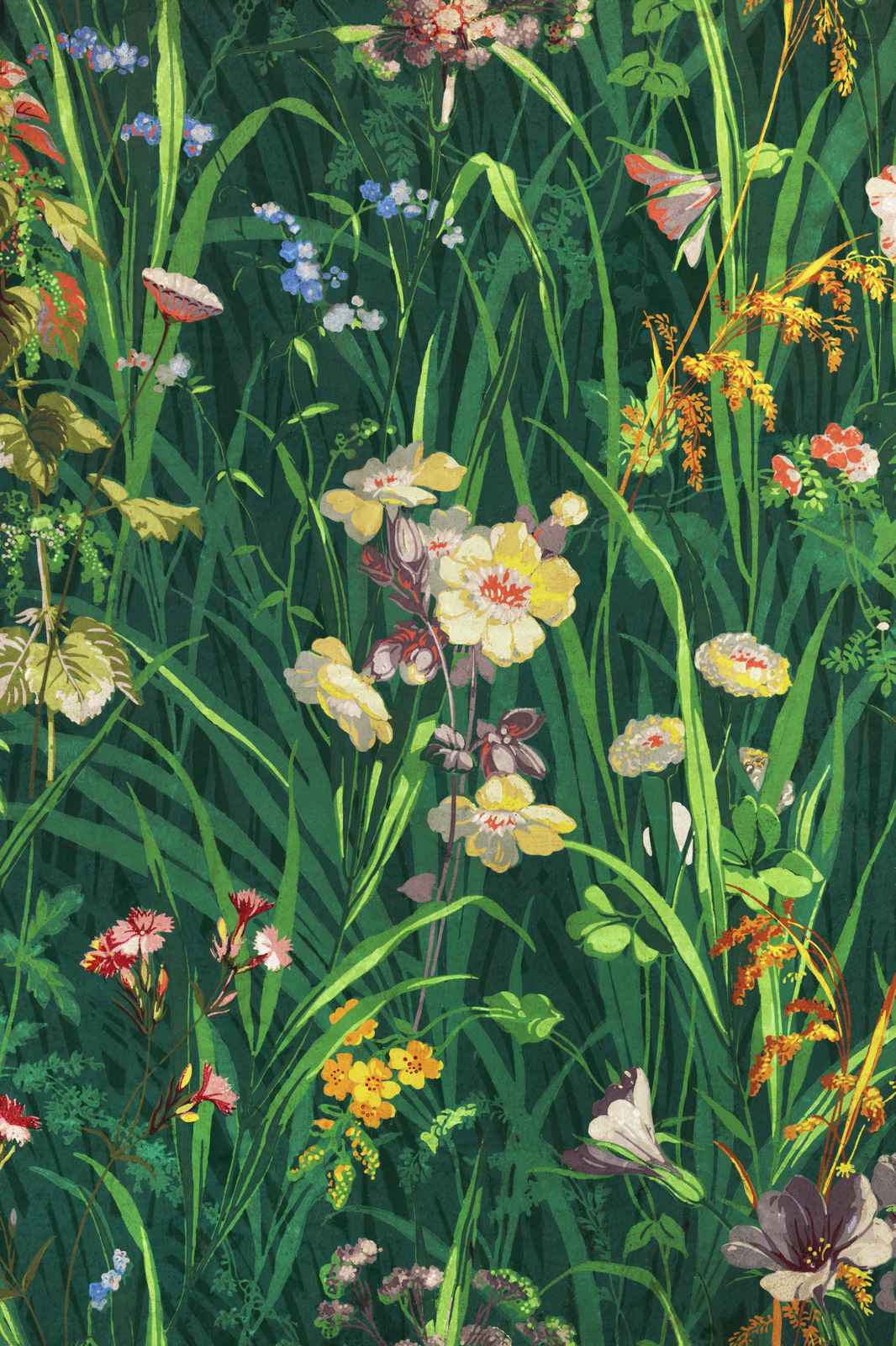 Enchanted Meadow Floral Wall Art