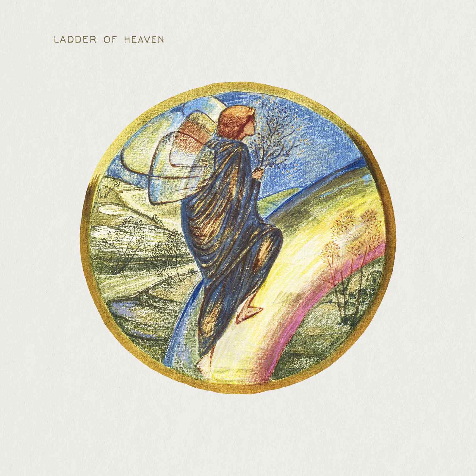 Ladder of Heaven Angelic Landscape Wall Art