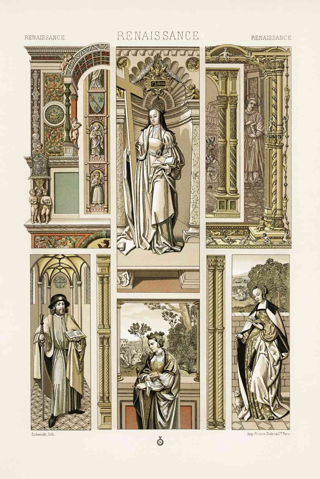 Renaissance Figures Religious Art Wall Art