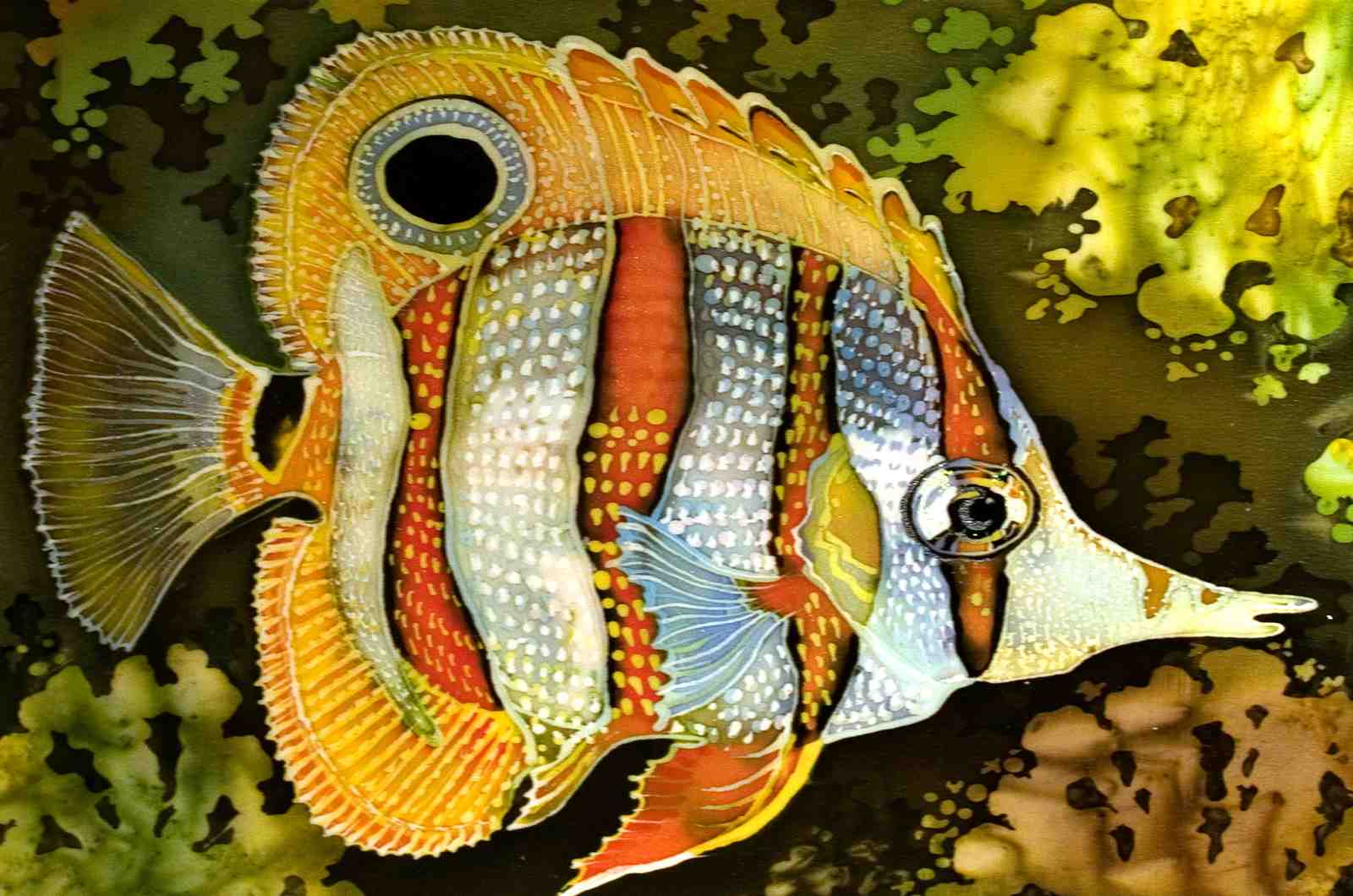 Vibrant Tropical Fish Wall Art