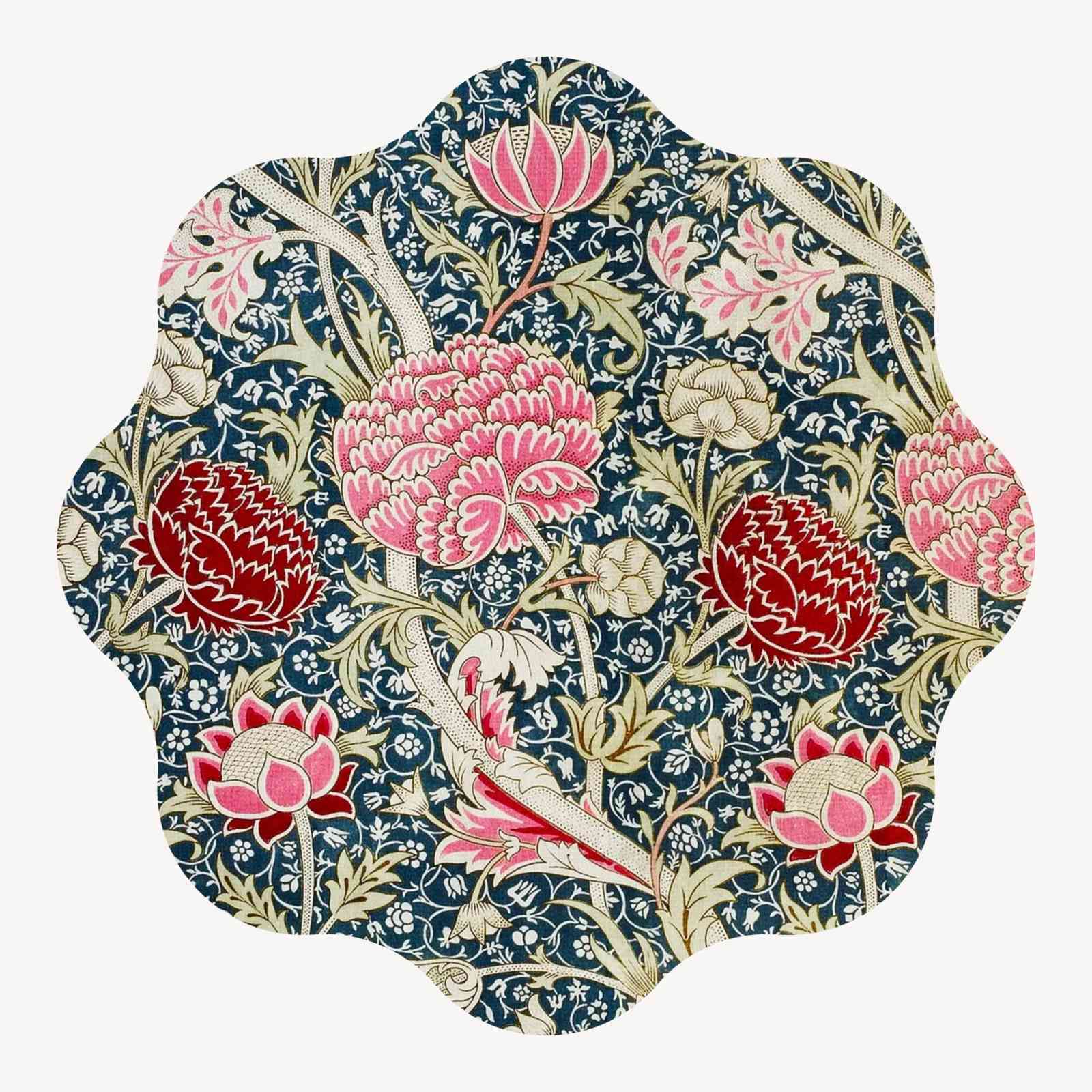 Vintage Floral Art Nouveau Wall Art