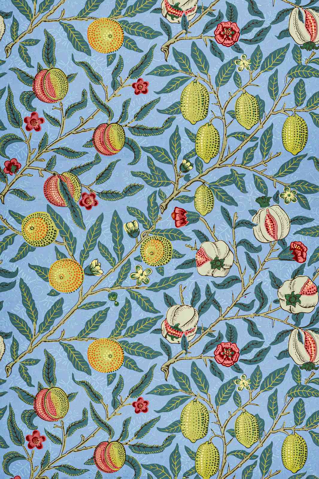 Vintage Fruit Tree Art Wall Art