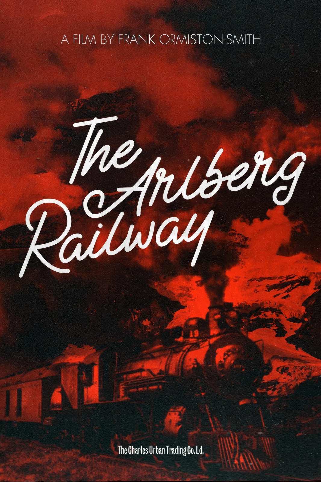 Arlberg Railway Vintage Train Poster Wall Art