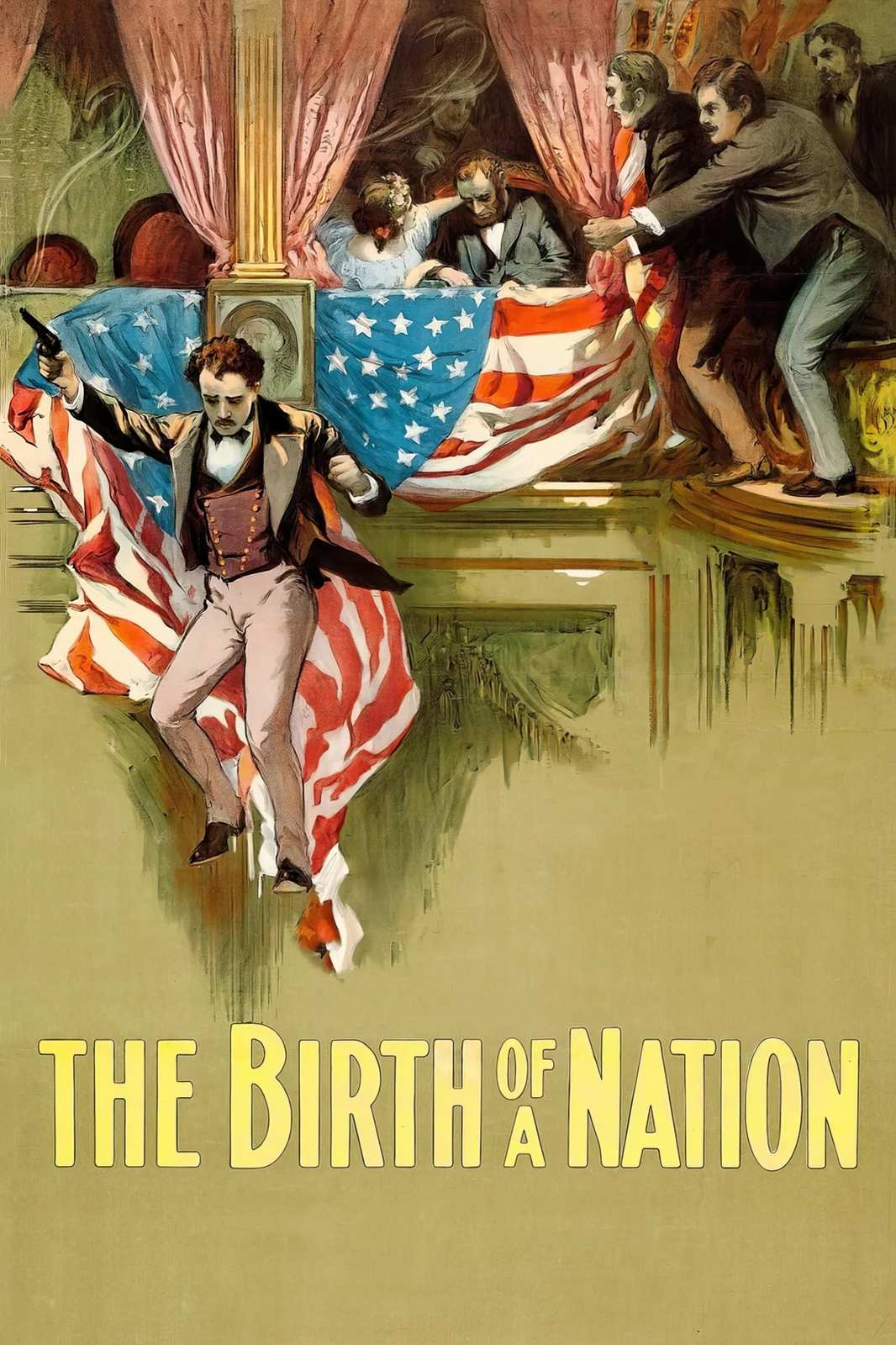 Historic Drama "Birth of a Nation" Wall Art