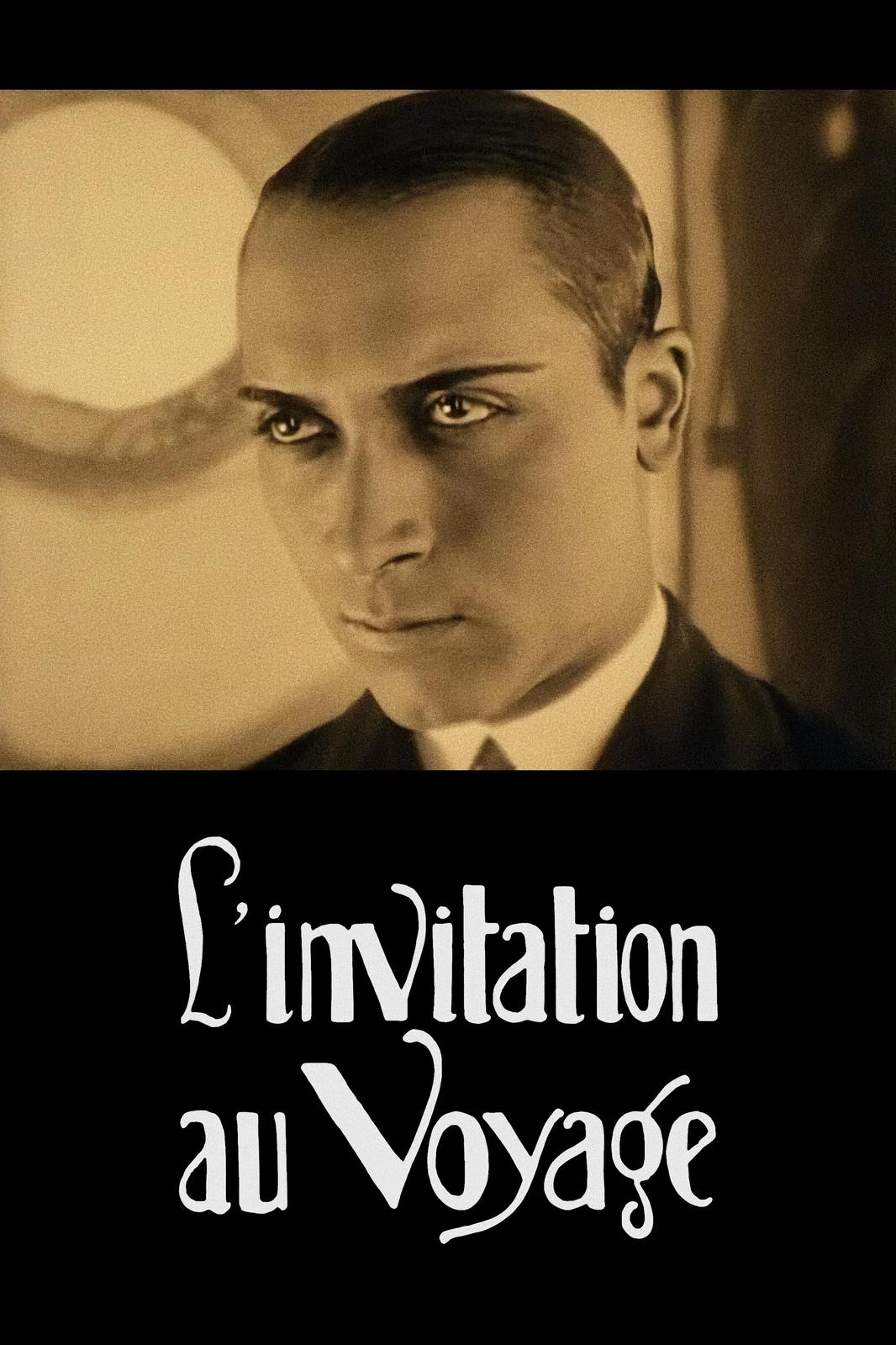 Vintage Portrait L'Invitation au Voyage Wall Art
