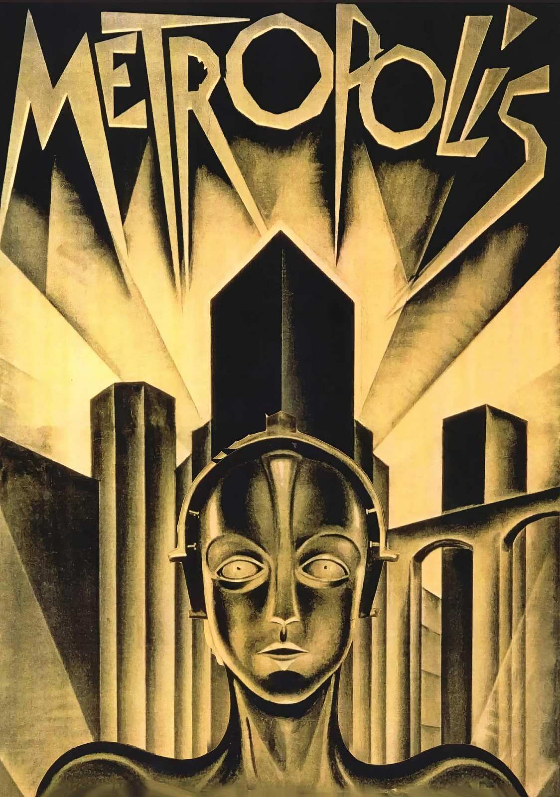 Metropolis Robot Art Deco Wall Art