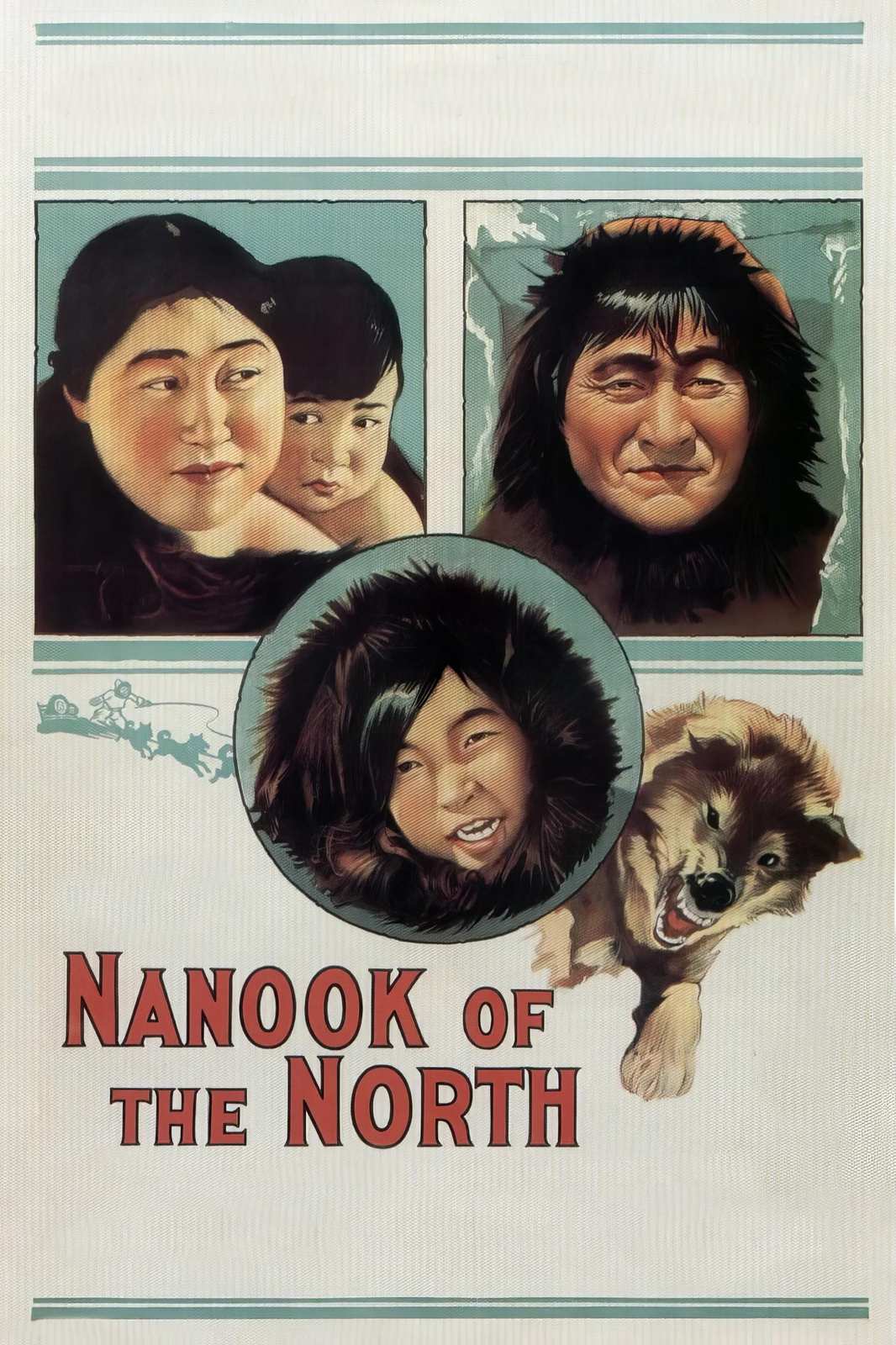 Nanook of the North Vintage Poster Wall Art