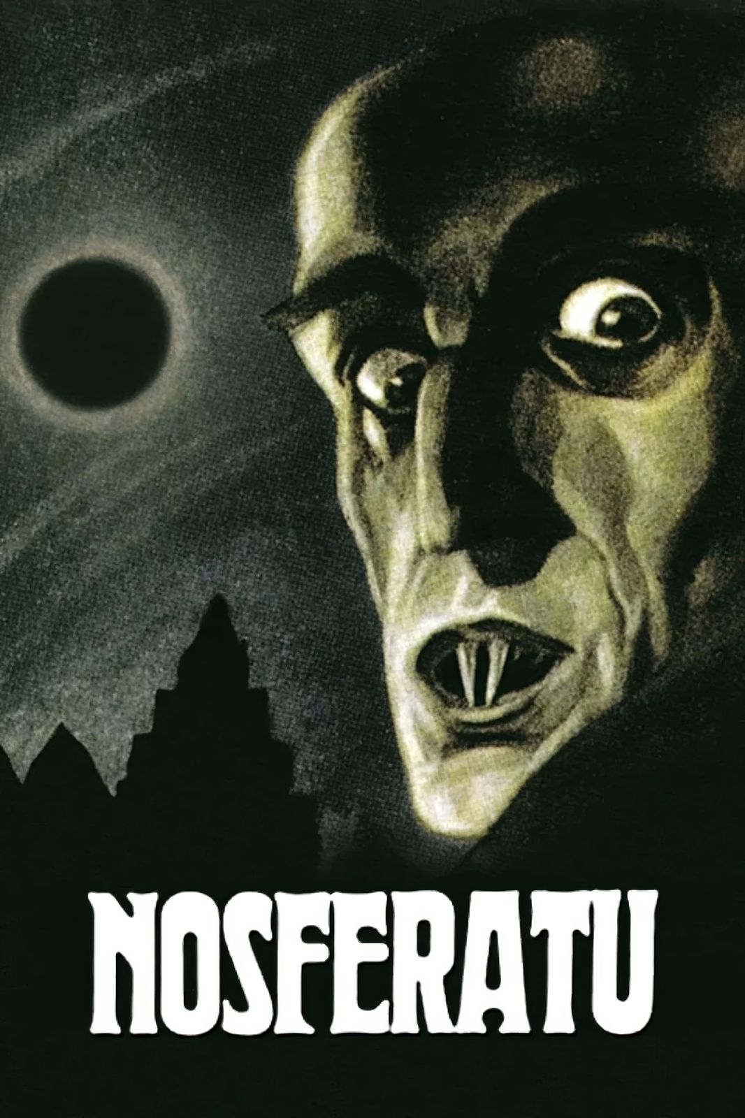 Nosferatu Vintage Horror Movie Poster Wall Art