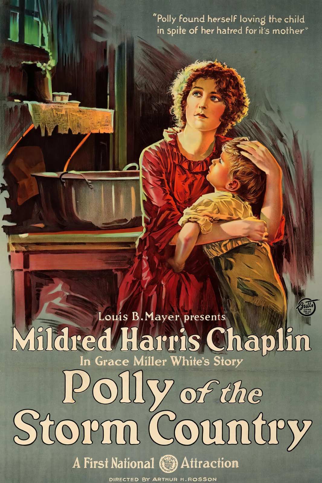 Vintage Movie Poster: Polly of the Storm Country Wall Art