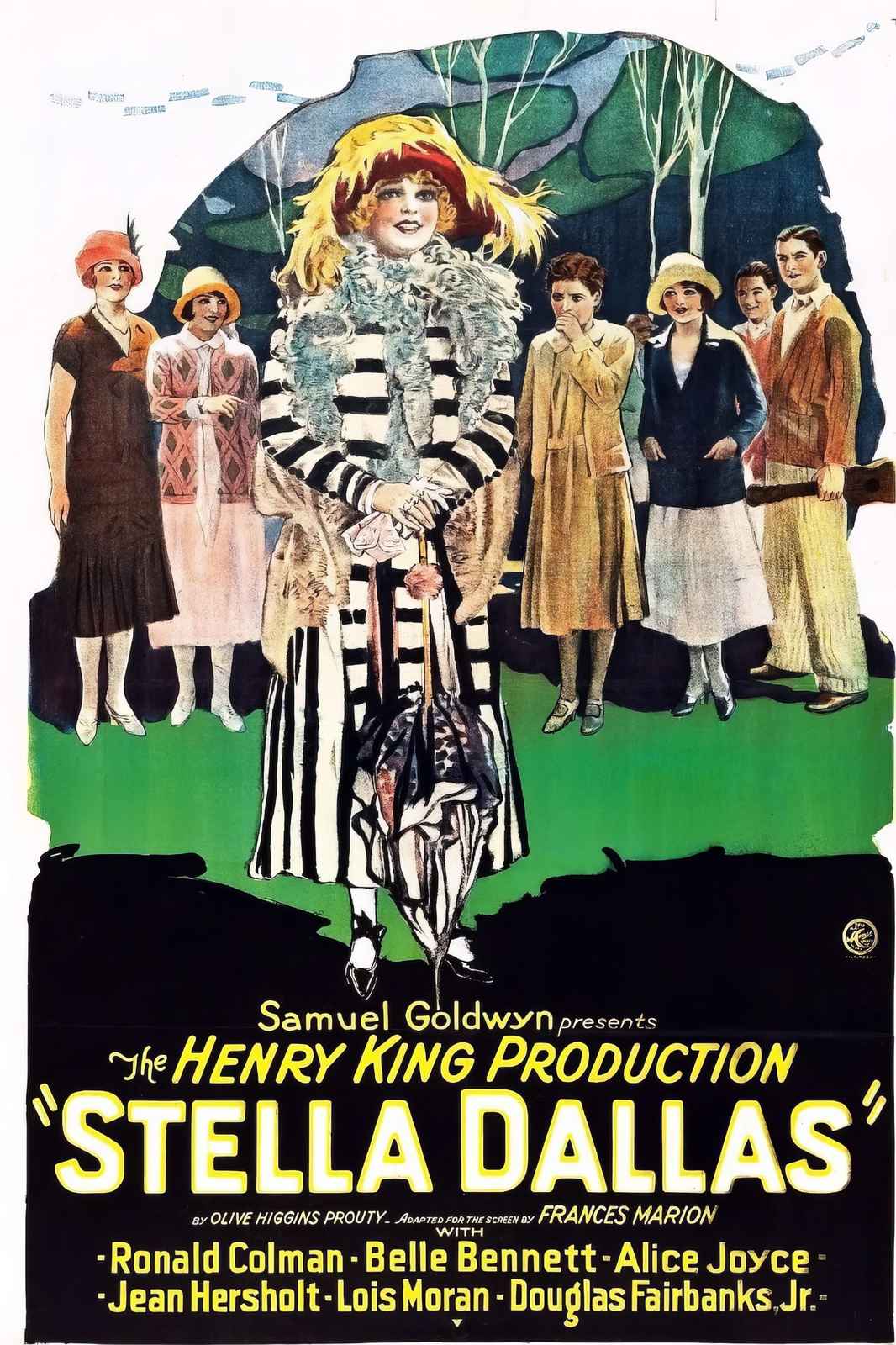 Vintage Stella Dallas Movie Poster Wall Art