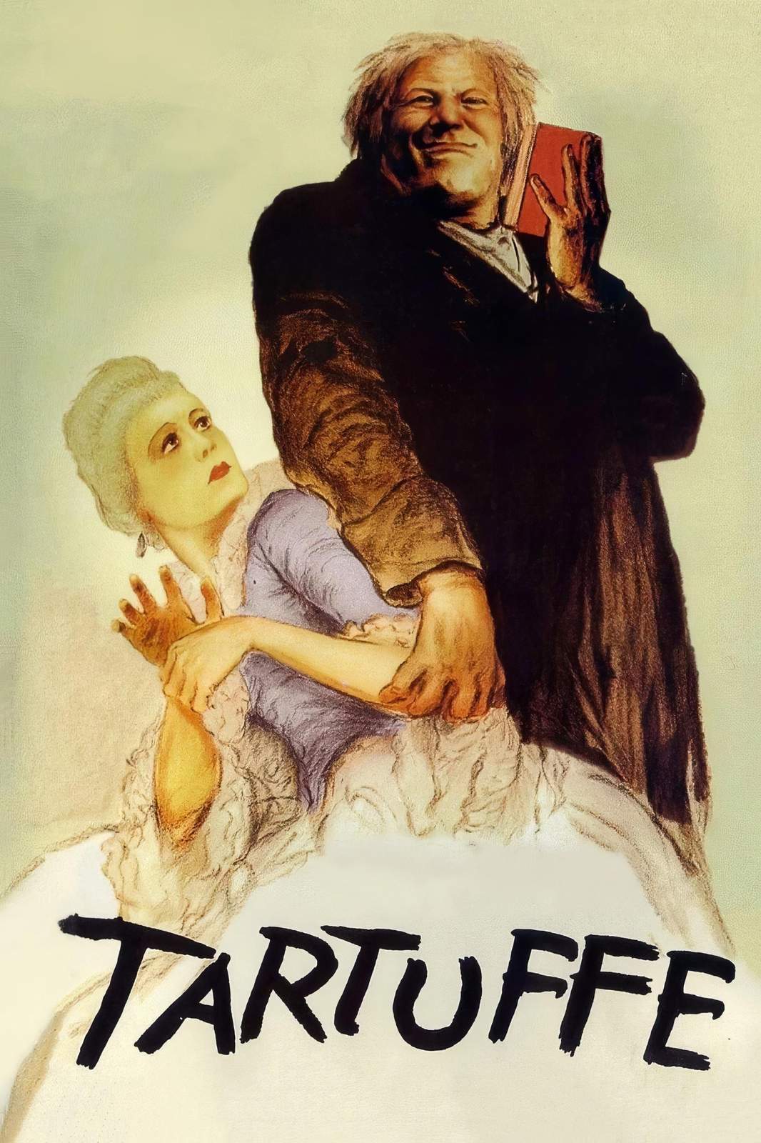 Vintage Tartuffe Theater Poster Wall Art