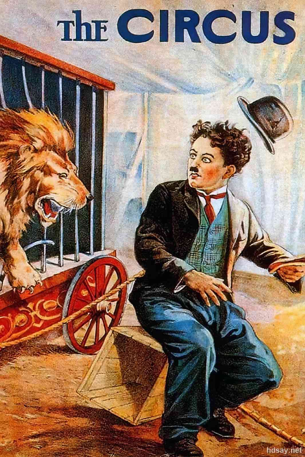 Charlie Chaplin "The Circus" Vintage Movie Poster Wall Art
