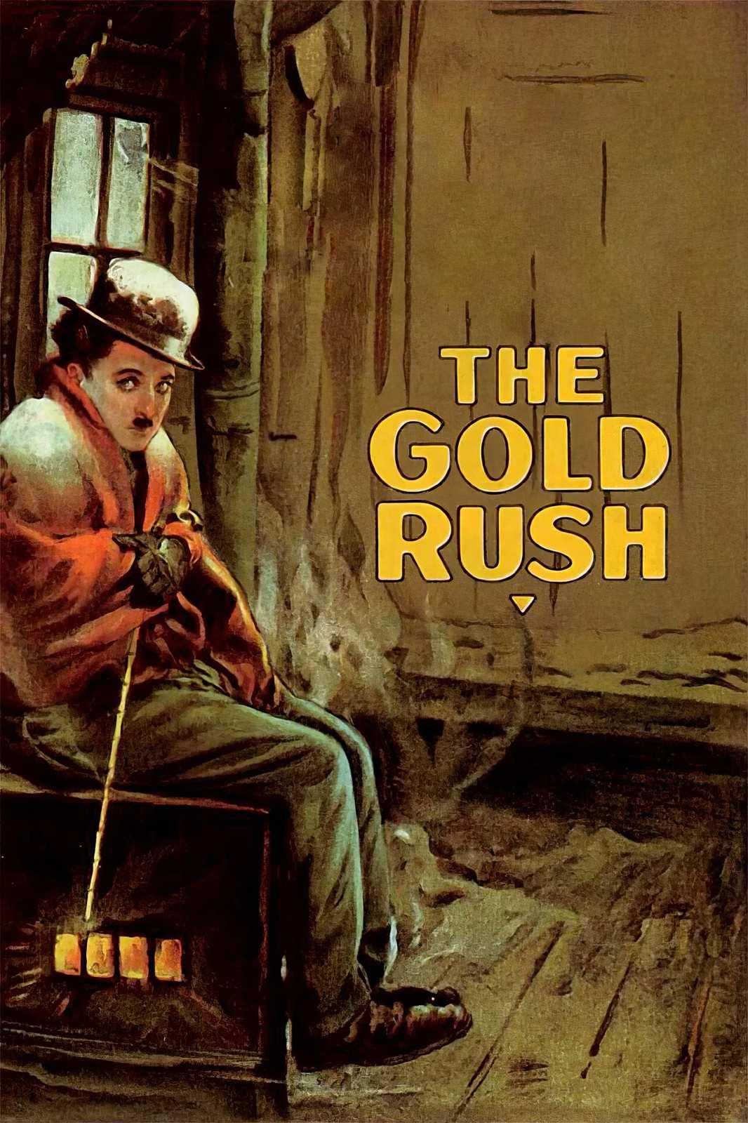 Charlie Chaplin Gold Rush Movie Poster Wall Art