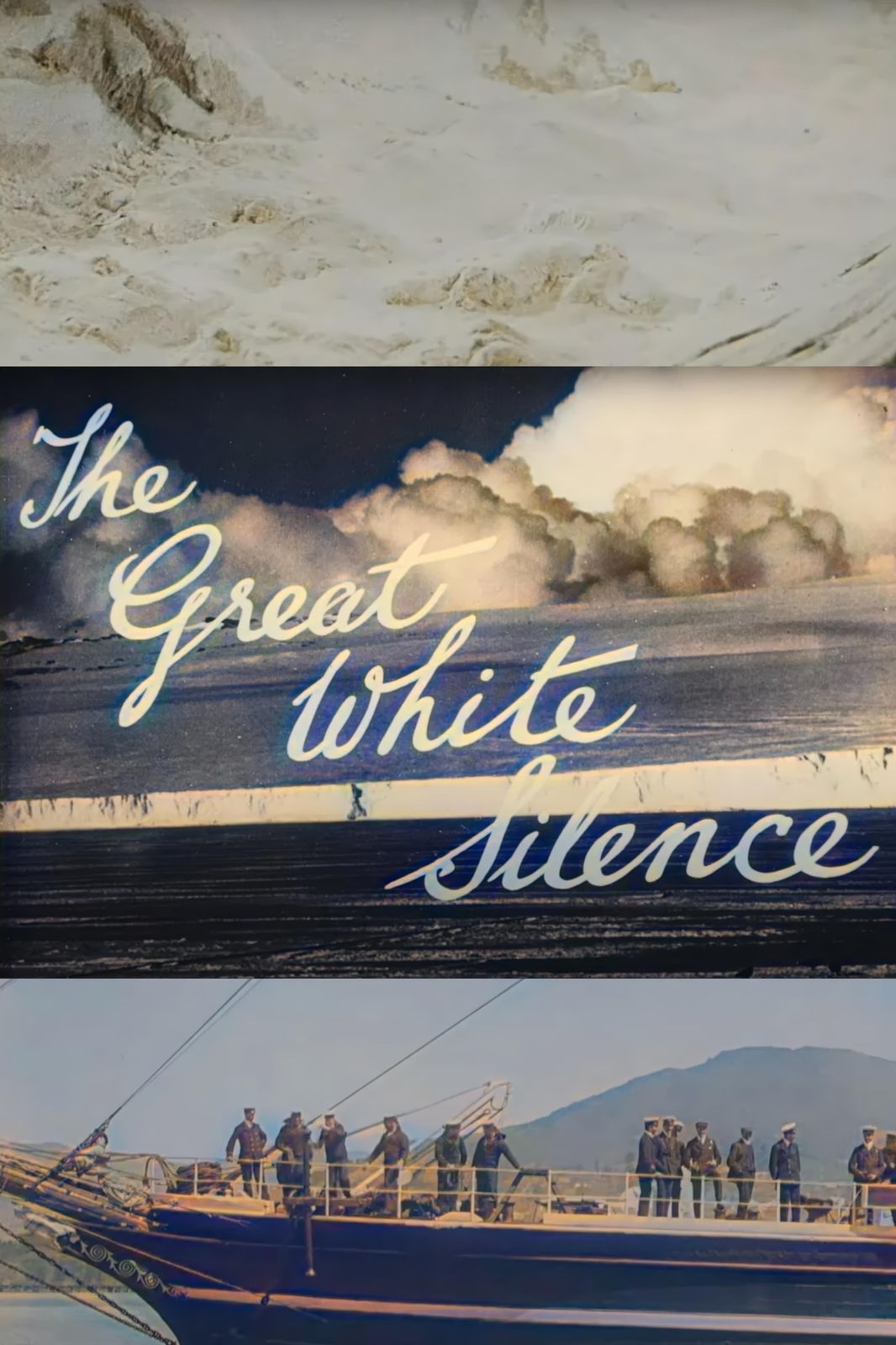 Vintage Exploration The Great White Silence Wall Art
