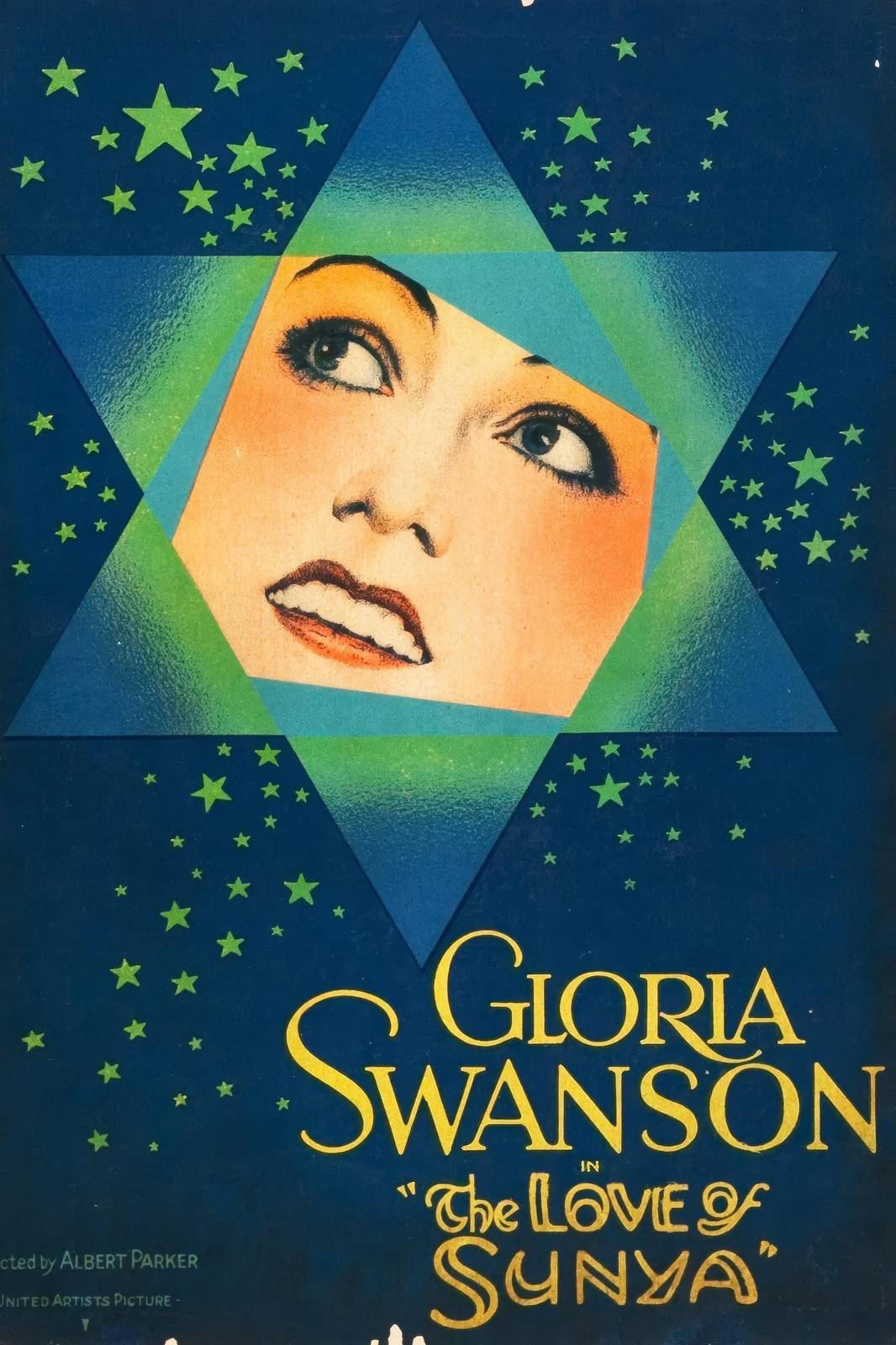 Vintage Gloria Swanson Art Deco Star Wall Art