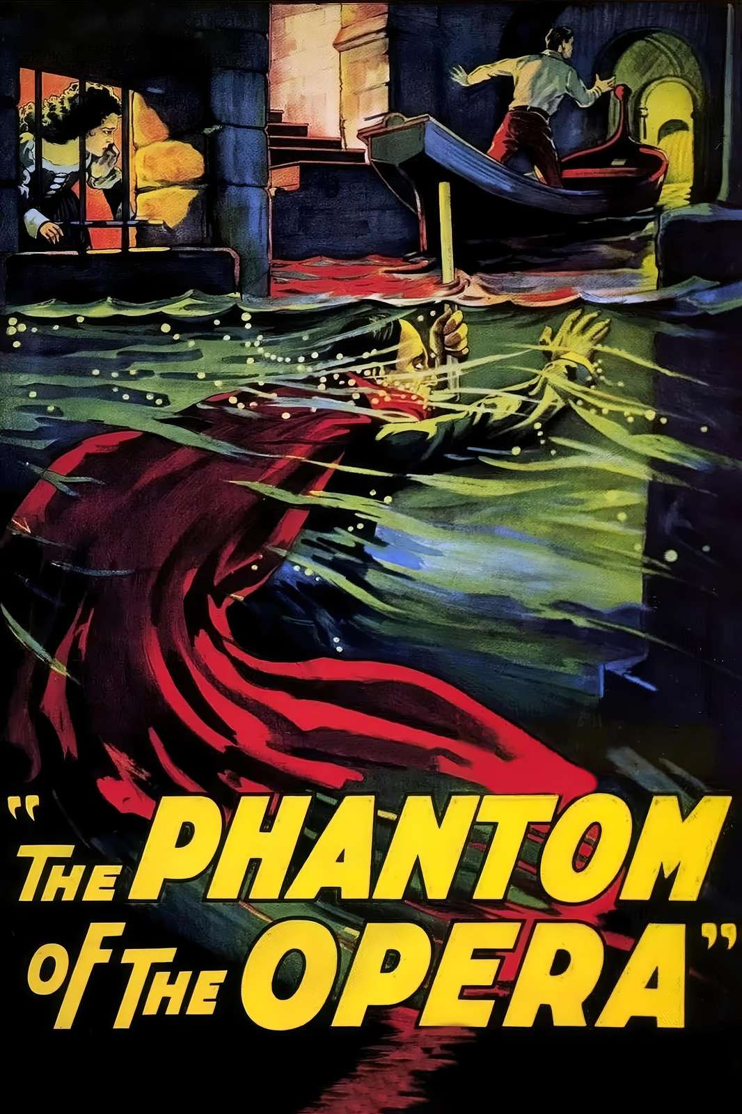 Phantom of the Opera Vintage Horror Wall Art