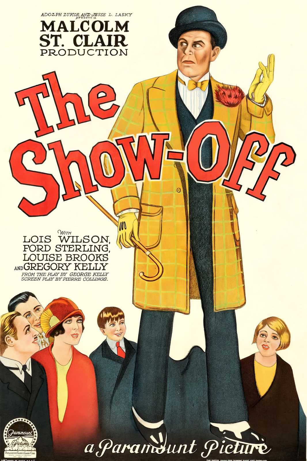 Vintage "The Show-Off" Movie Poster Wall Art