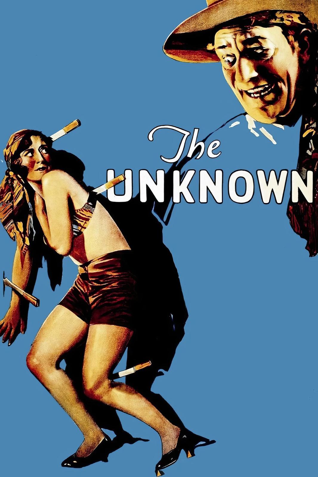 Retro Thriller Movie 'The Unknown' Wall Art