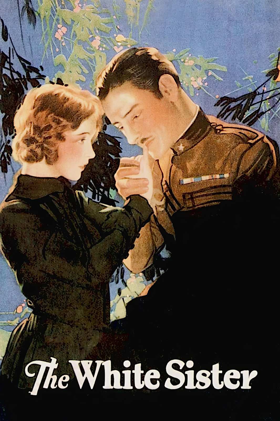 Vintage Romance Couple "The White Sister" Wall Art