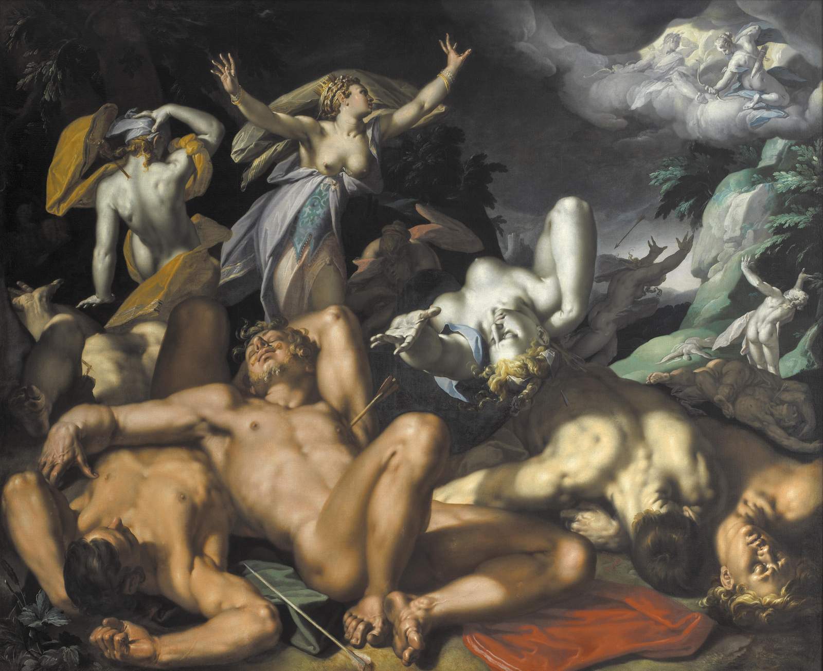 Mythological Scene Masterpiece Wall Art