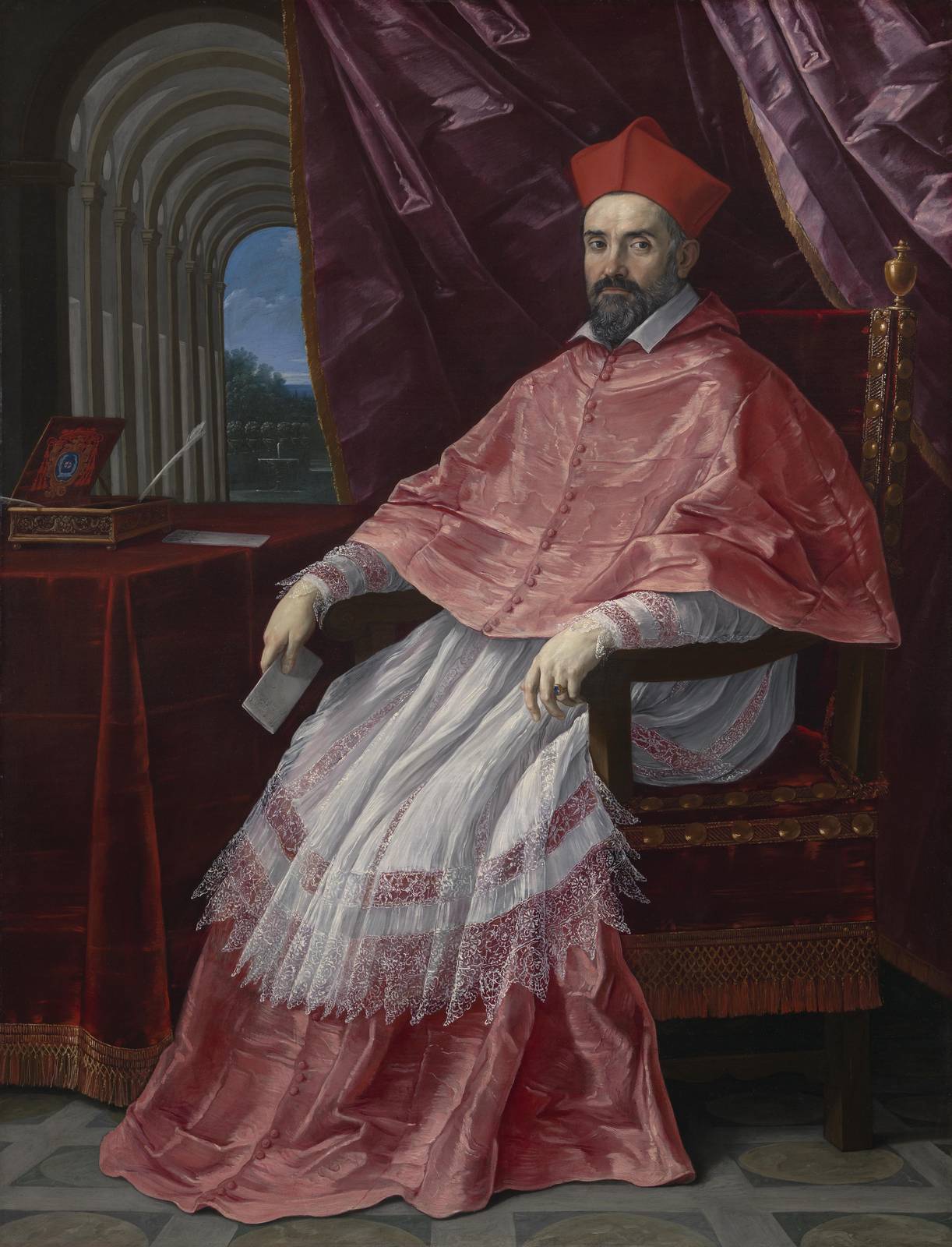 Historic Cardinal Portrait Renaissance Wall Art Wall Art