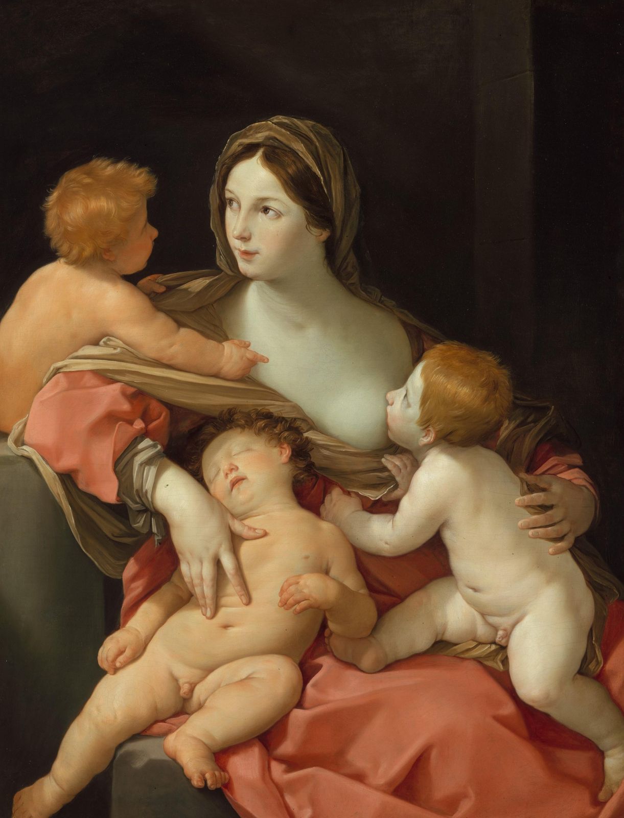 Madonna and Child Oil Painting Wall Art