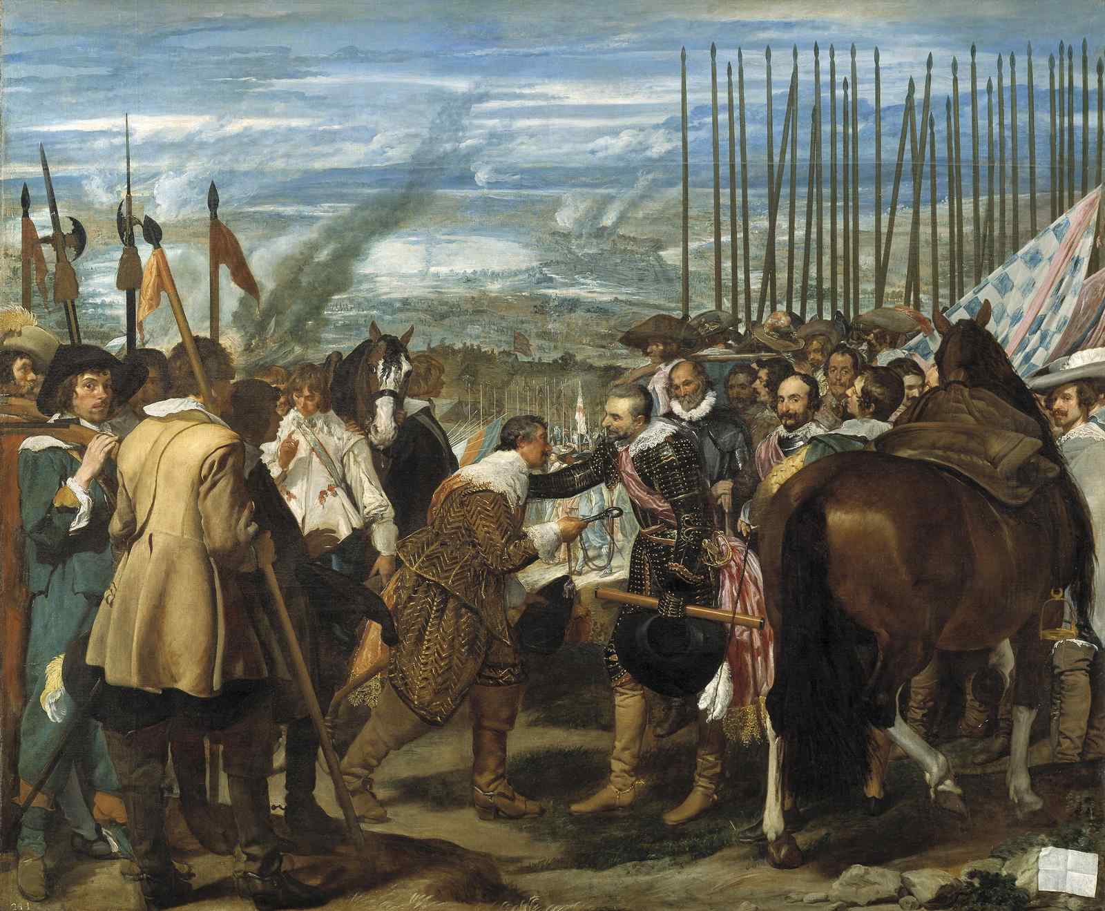 The Surrender of Breda Historic Battle Wall Art