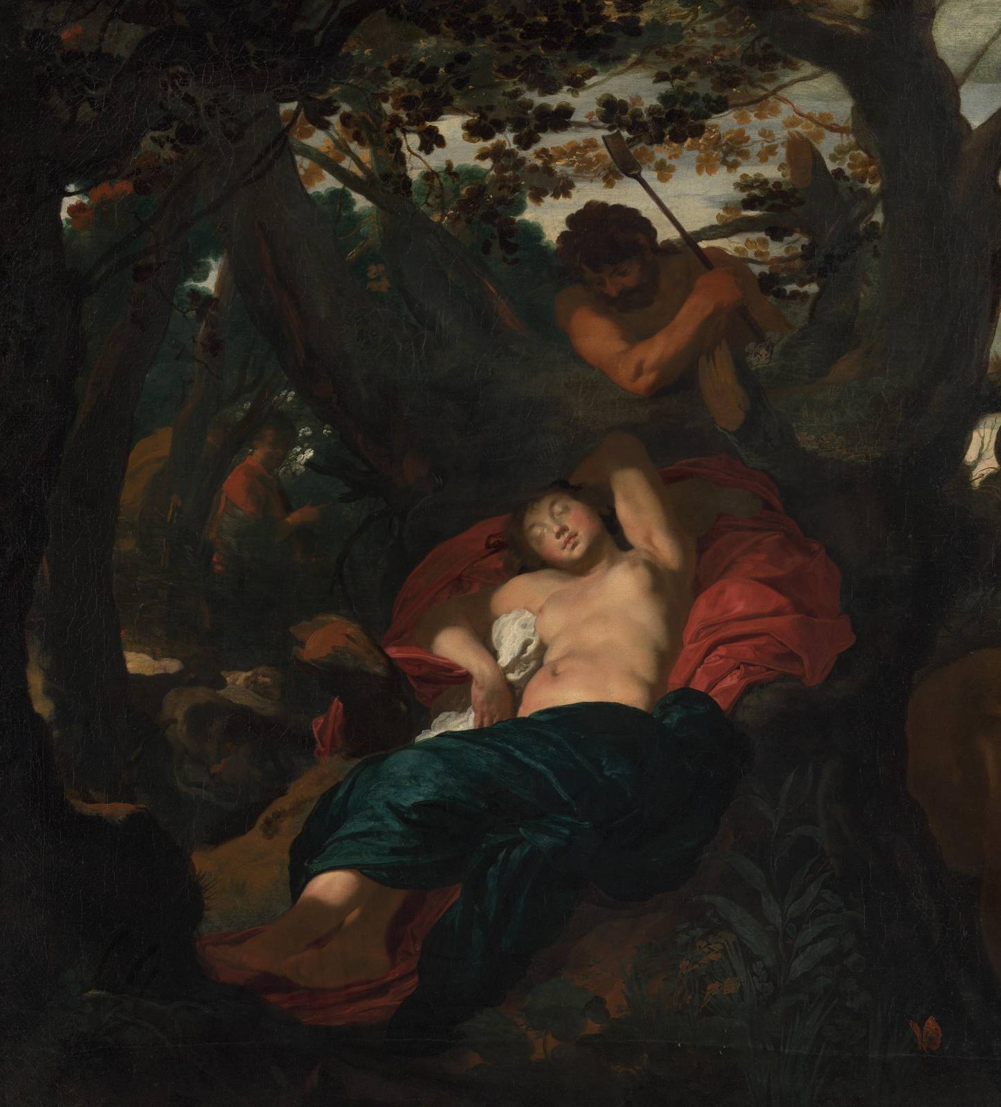 Mythological Scene of Repose Wall Art