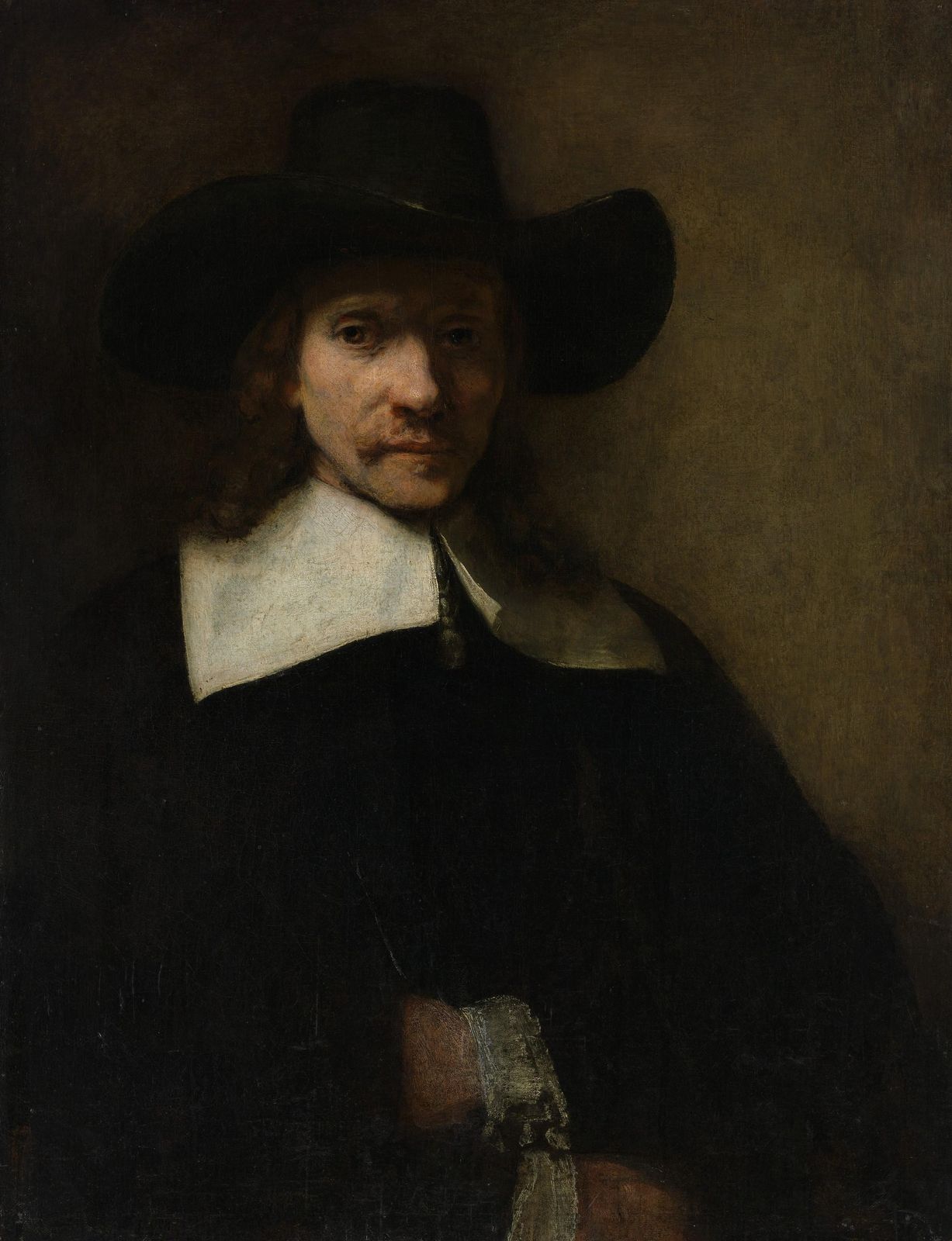 Man in a Wide-Brimmed Hat Wall Art