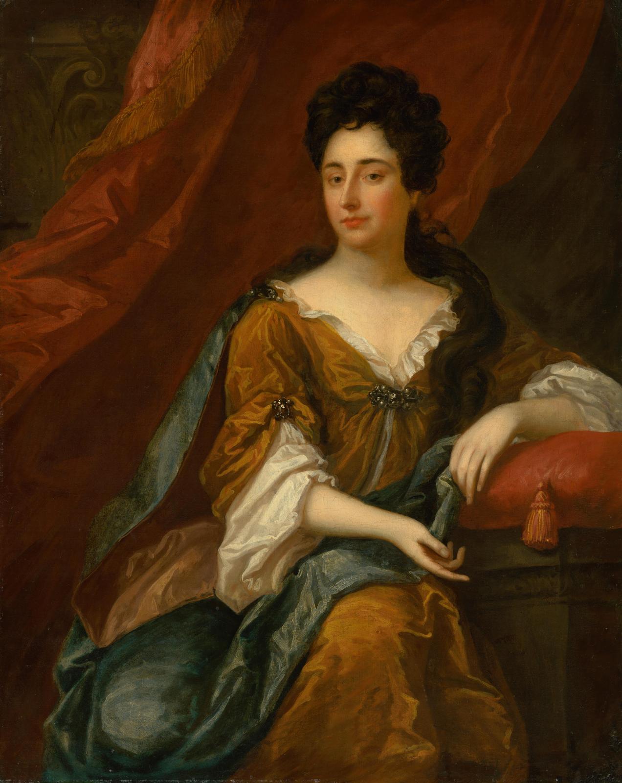 Elegant Lady Portrait Classic Wall Art