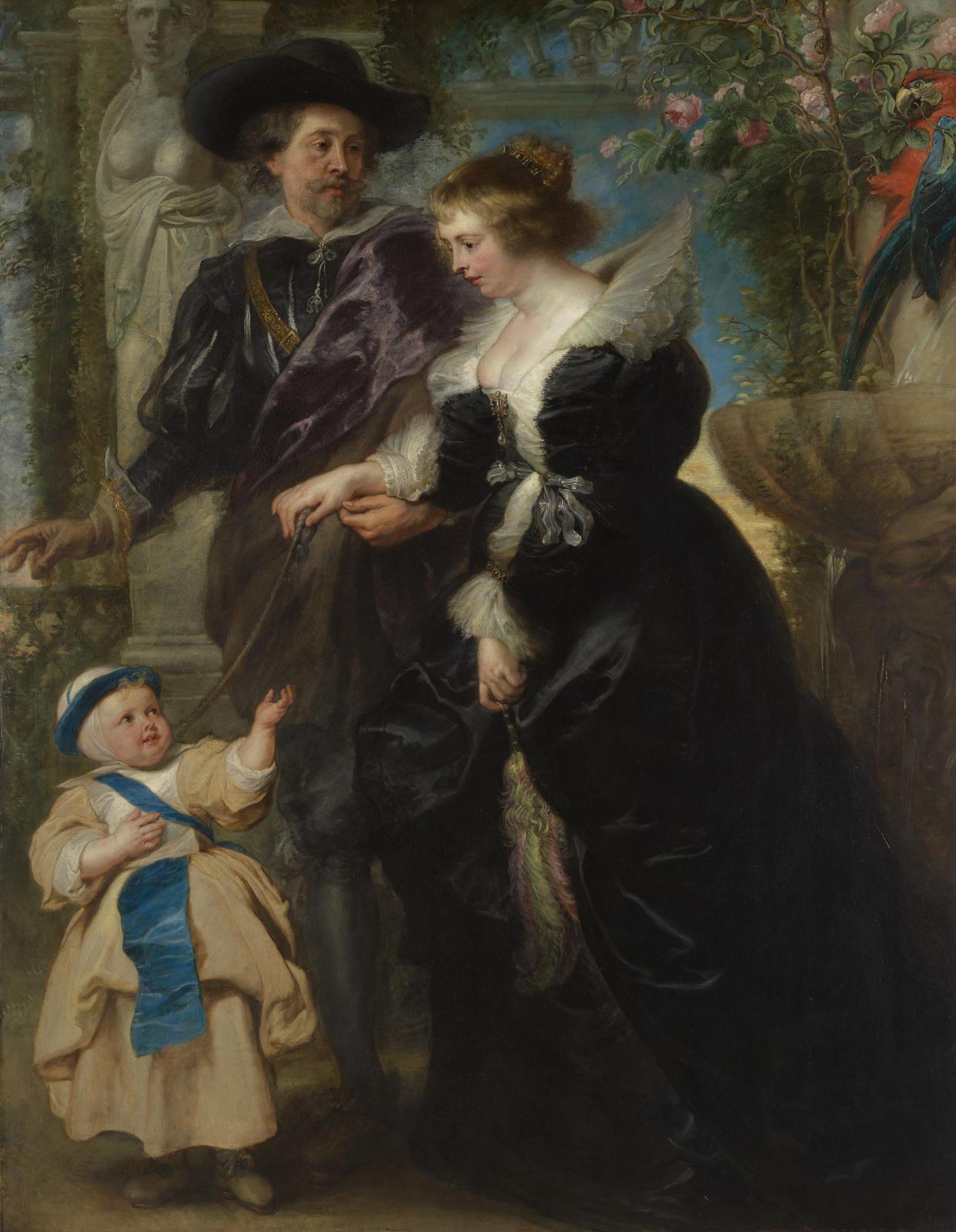 Baroque Family Portrait Wall Art