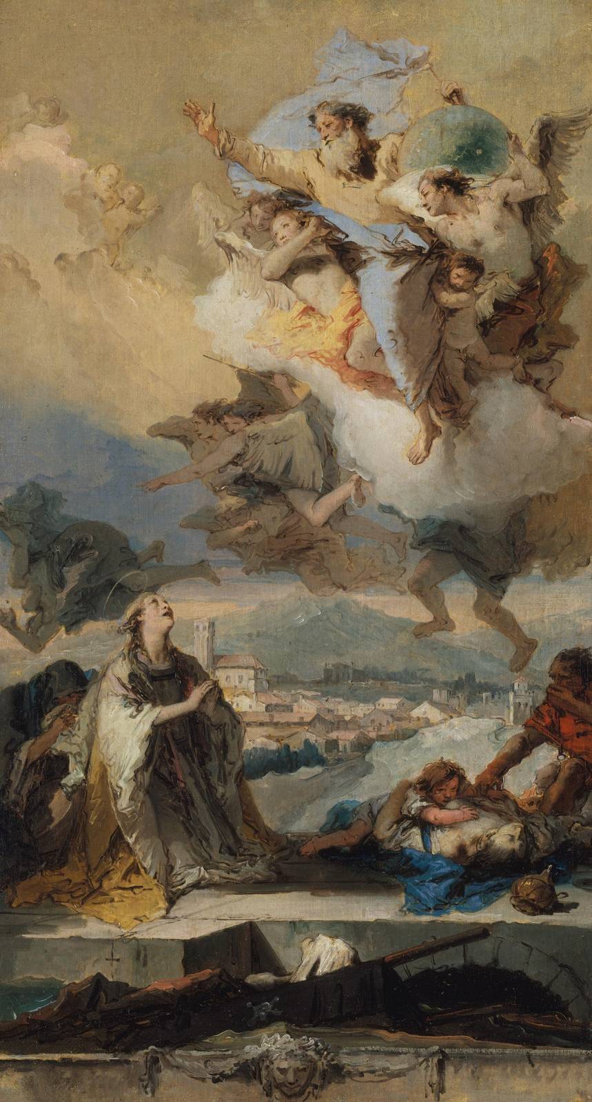 Divine Vision Religious Art Wall Art