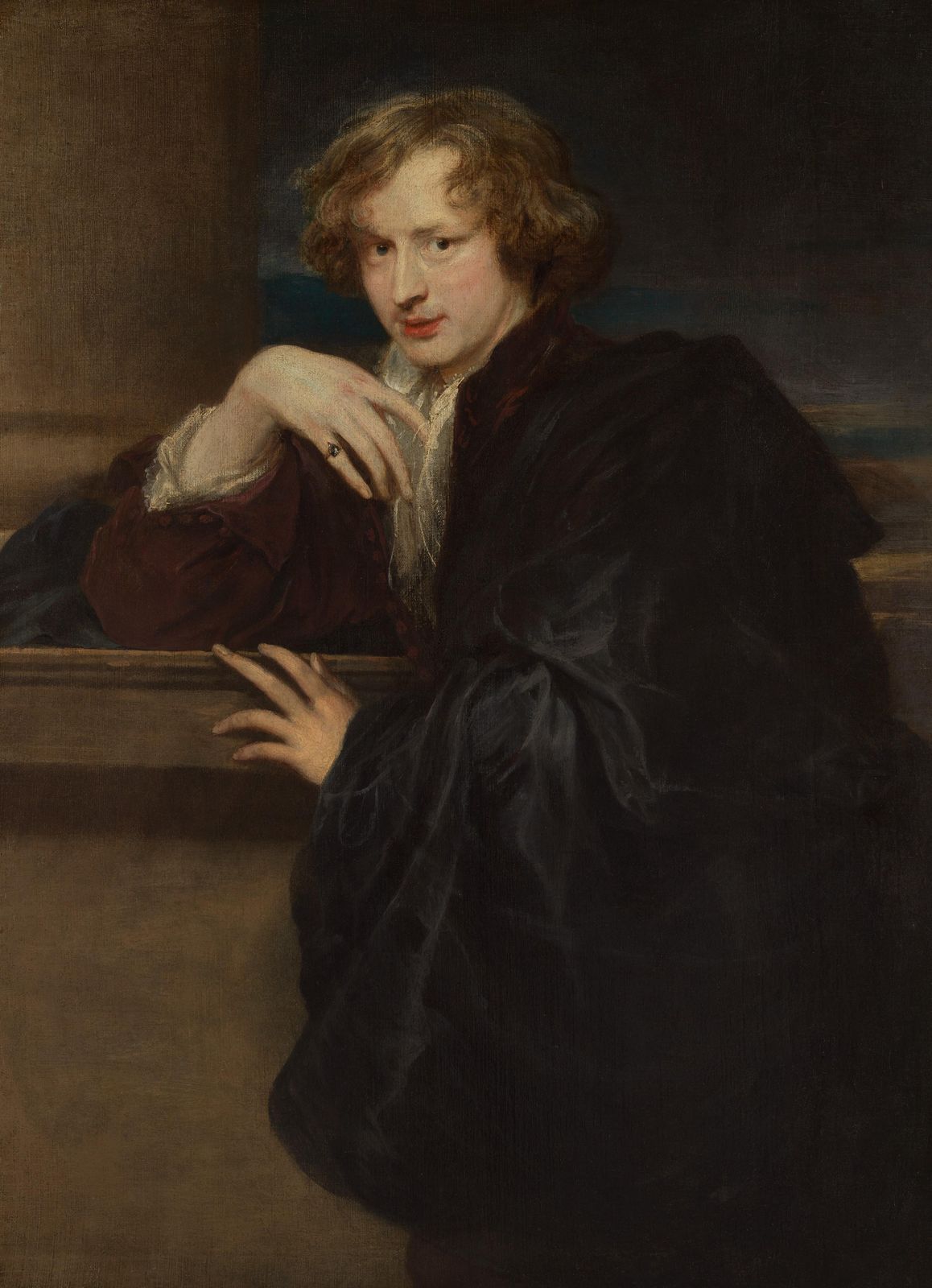 Baroque Portrait Young Man Wall Art