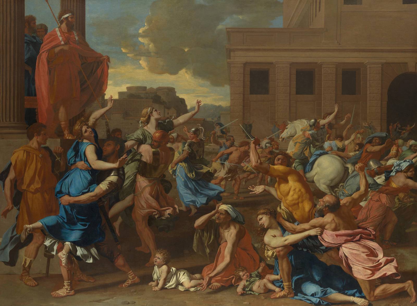 Dramatic Historical Scene Wall Art