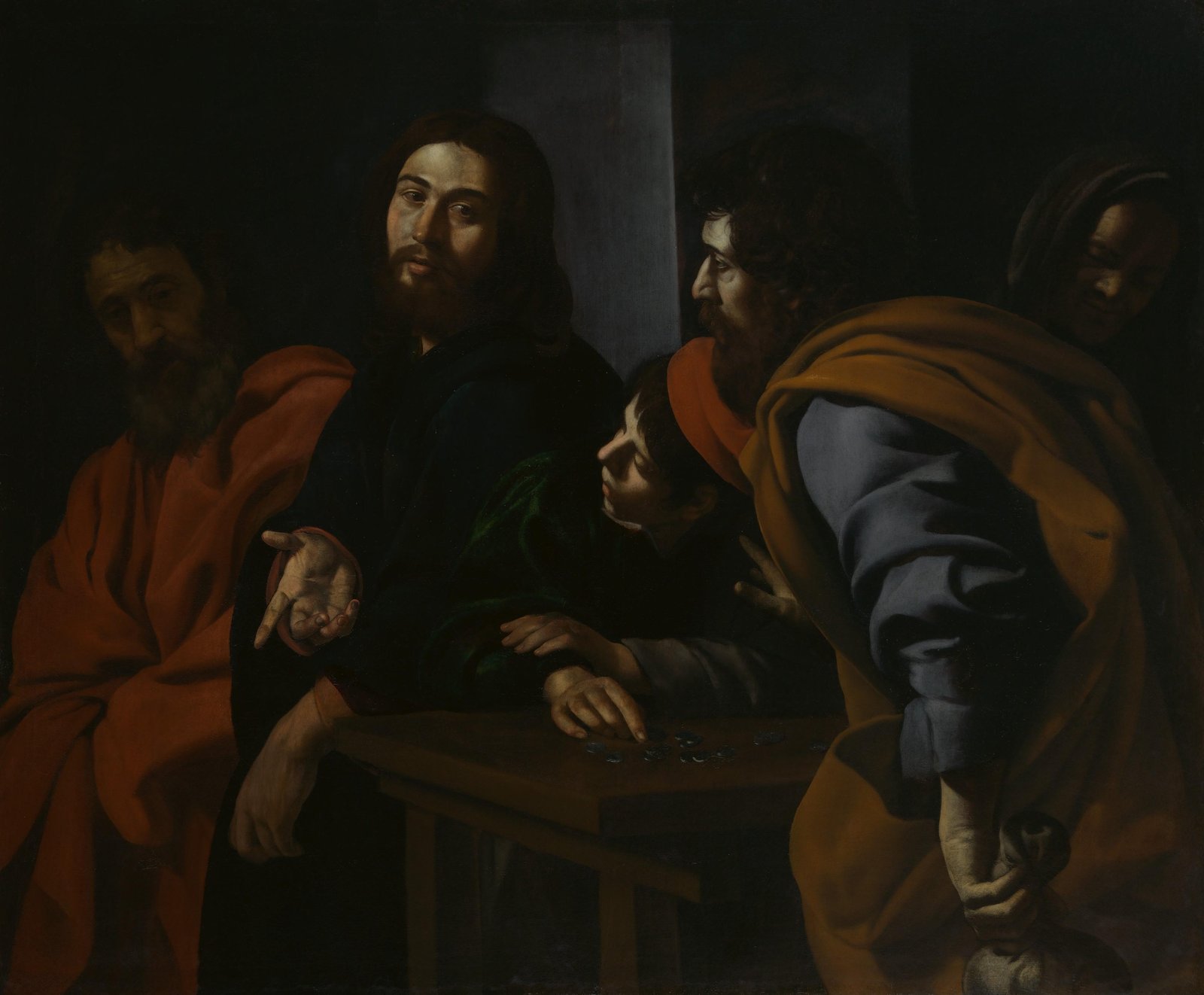 The Calling of Saint Matthew Baroque Wall Art
