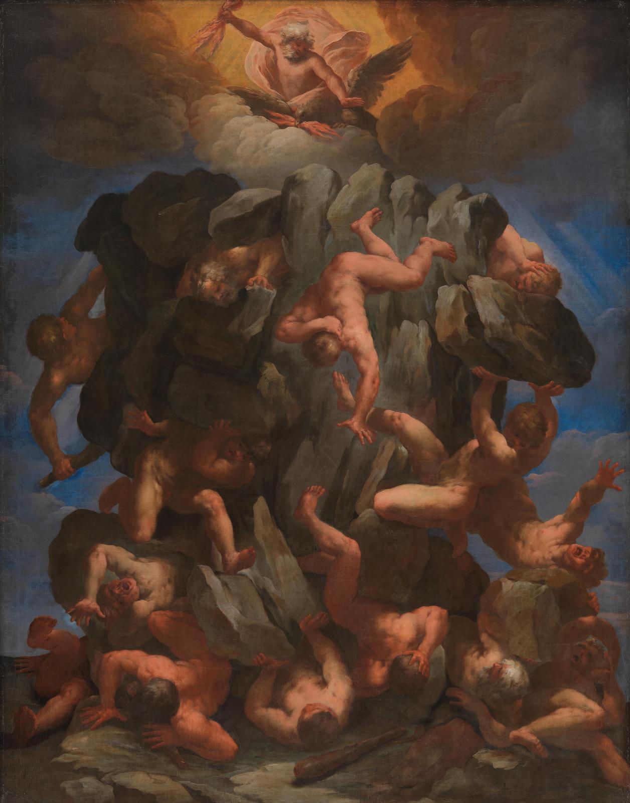 The Fall of Giants Mythic Art Wall Art